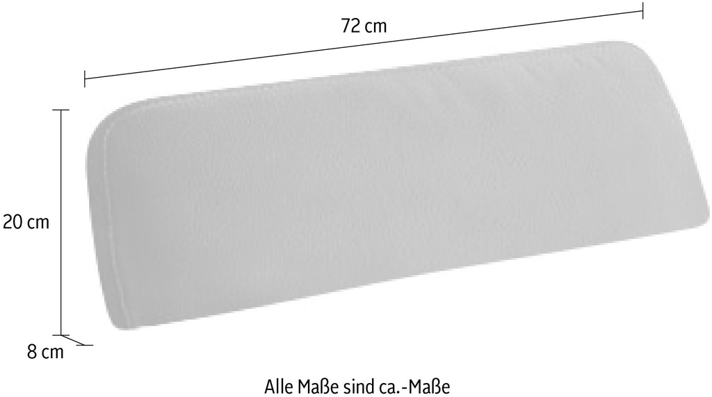 W.SCHILLIG Sofakissen "run", Nierenkissen, Breite 72 cm günstig online kaufen