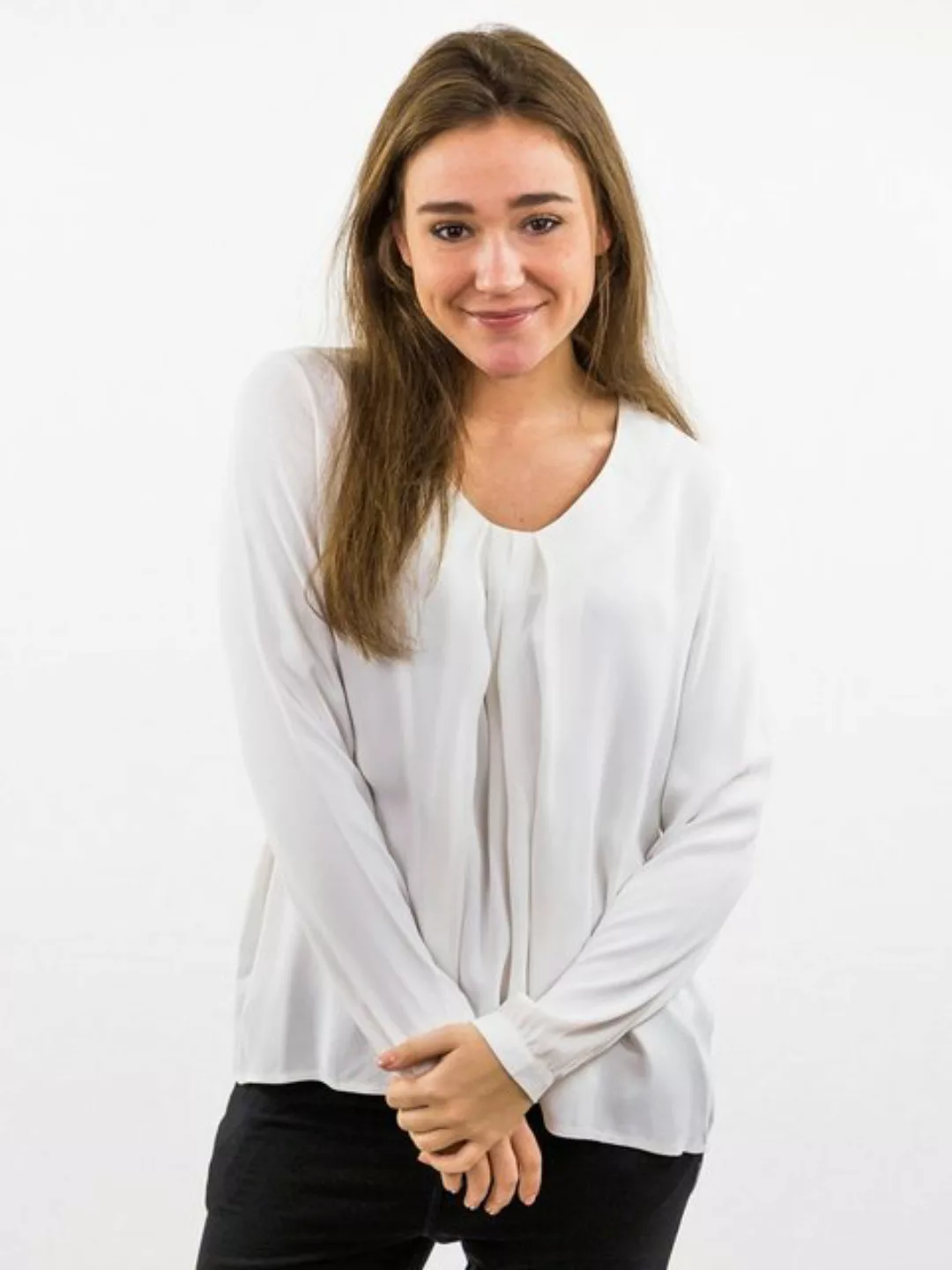 DAILY´S Blusenshirt KIKA: Damen Bluse mit V-Ausschnitt günstig online kaufen