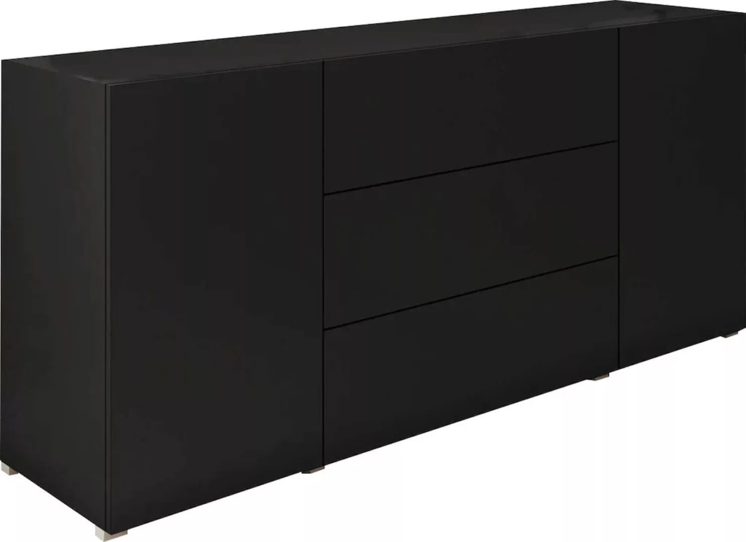 INOSIGN Sideboard "BERLIN", Moderne grifflose Kommode Breite 150 cm, 4 Schu günstig online kaufen