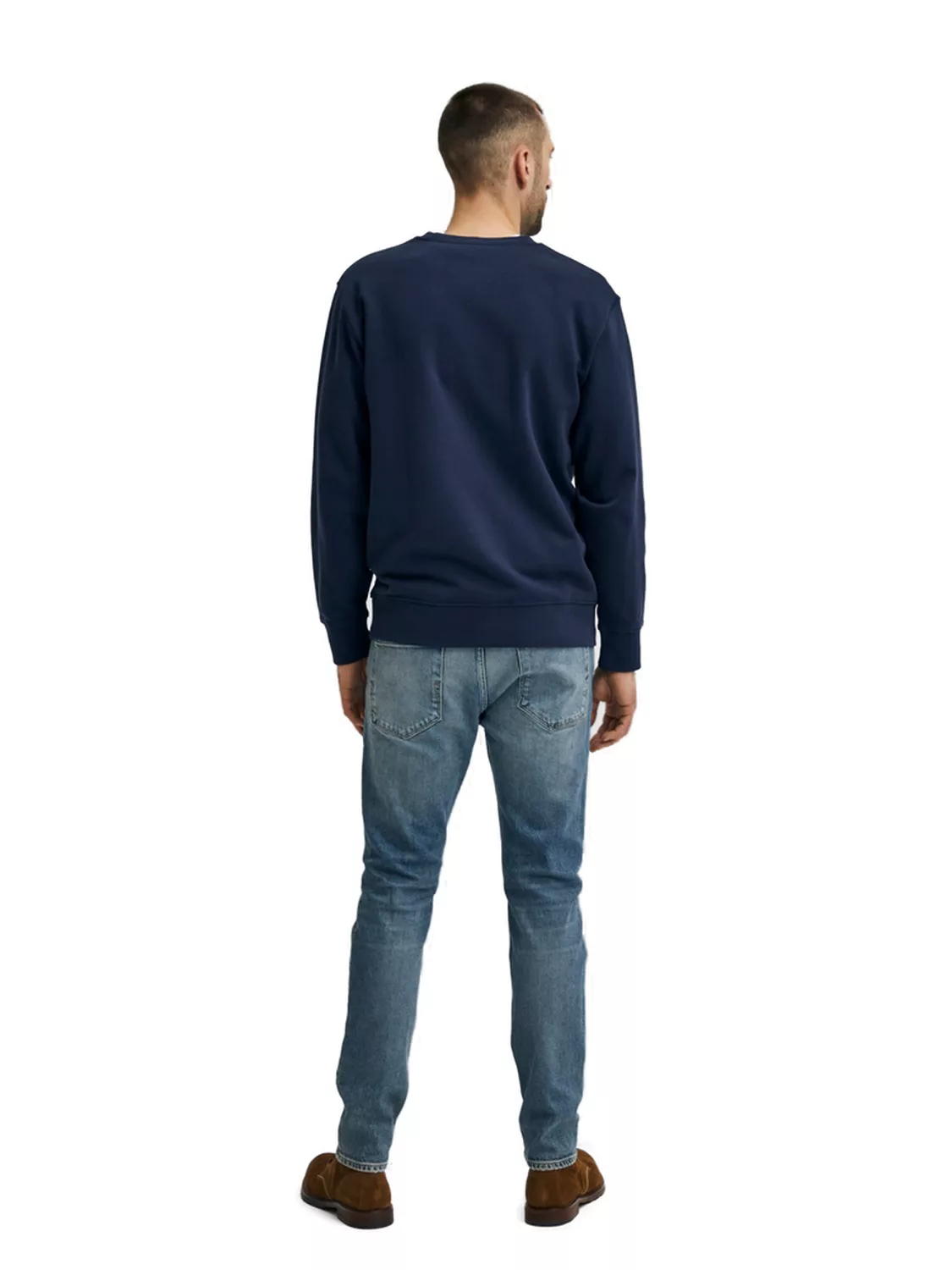 Selected Homme Herren Jeans SLH175-SLIM LEON 6290 - Slim Fit - Blau - Light günstig online kaufen