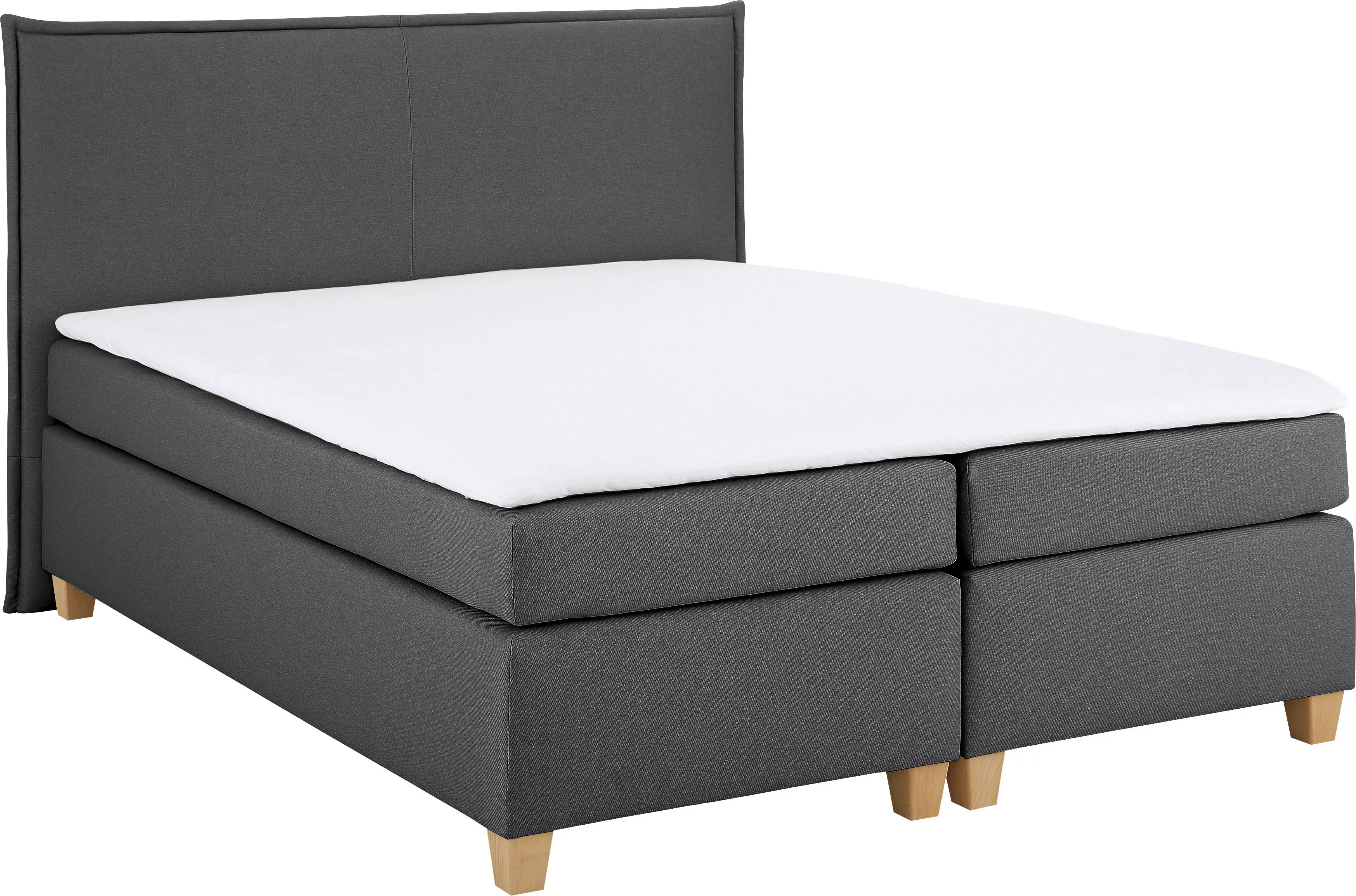 Home affaire Boxspringbett "Houssay", inkl. Topper, 5 Breiten, 2 Härtegrade günstig online kaufen