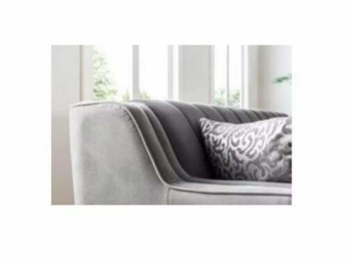 JVmoebel 3-Sitzer Grau Sofa 3 Sitz Sofas Sitz Design Couch Dreisitzer Luxus günstig online kaufen