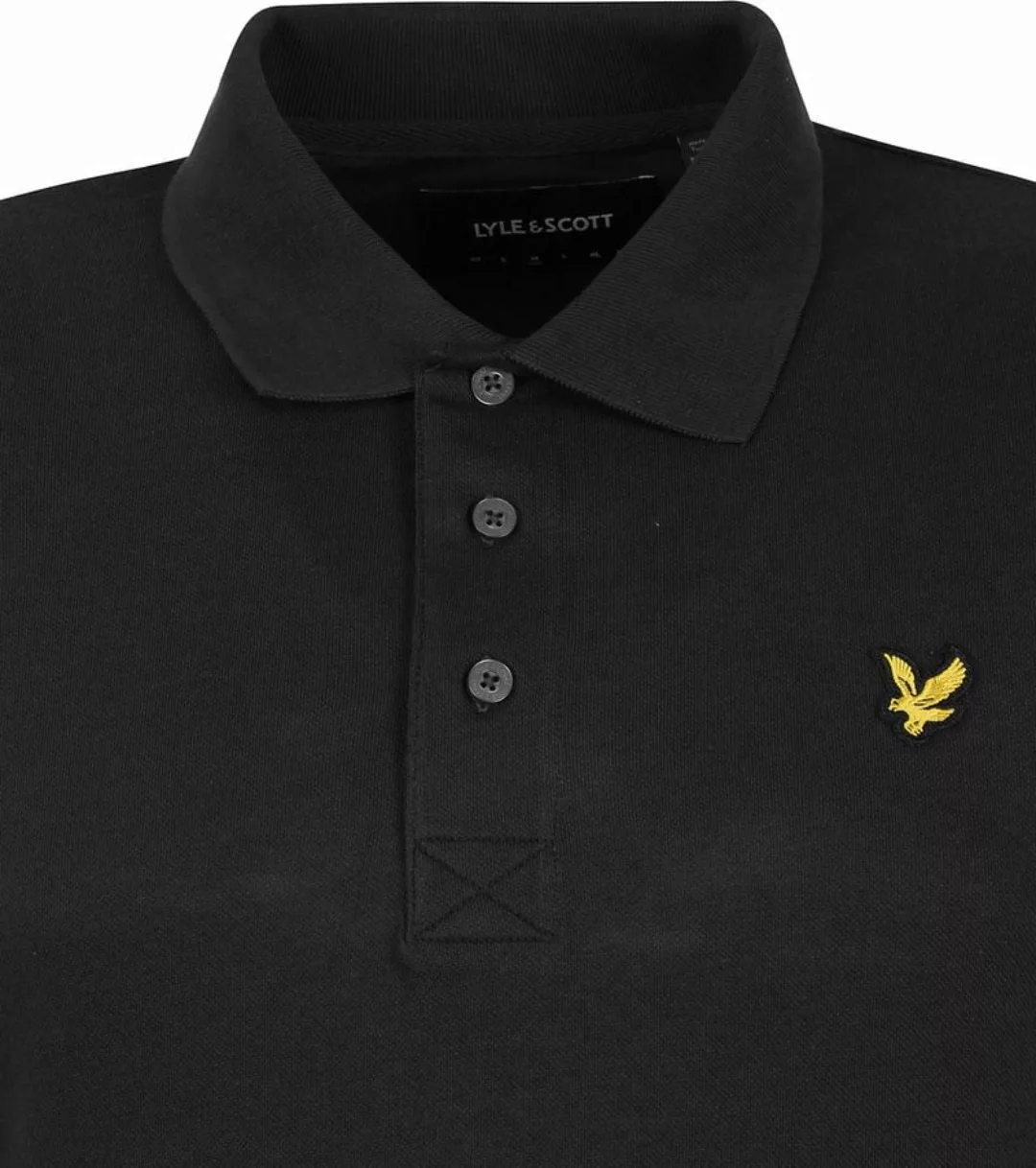 Lyle and Scott Poloshirt Schwarz - Größe XS günstig online kaufen