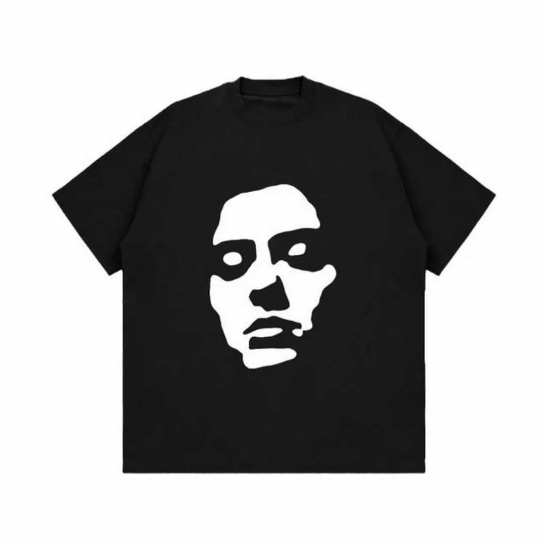 YRIIOMO T-Shirt Stylische vielseitige locker sitzende Übergröße T-Shirt für günstig online kaufen