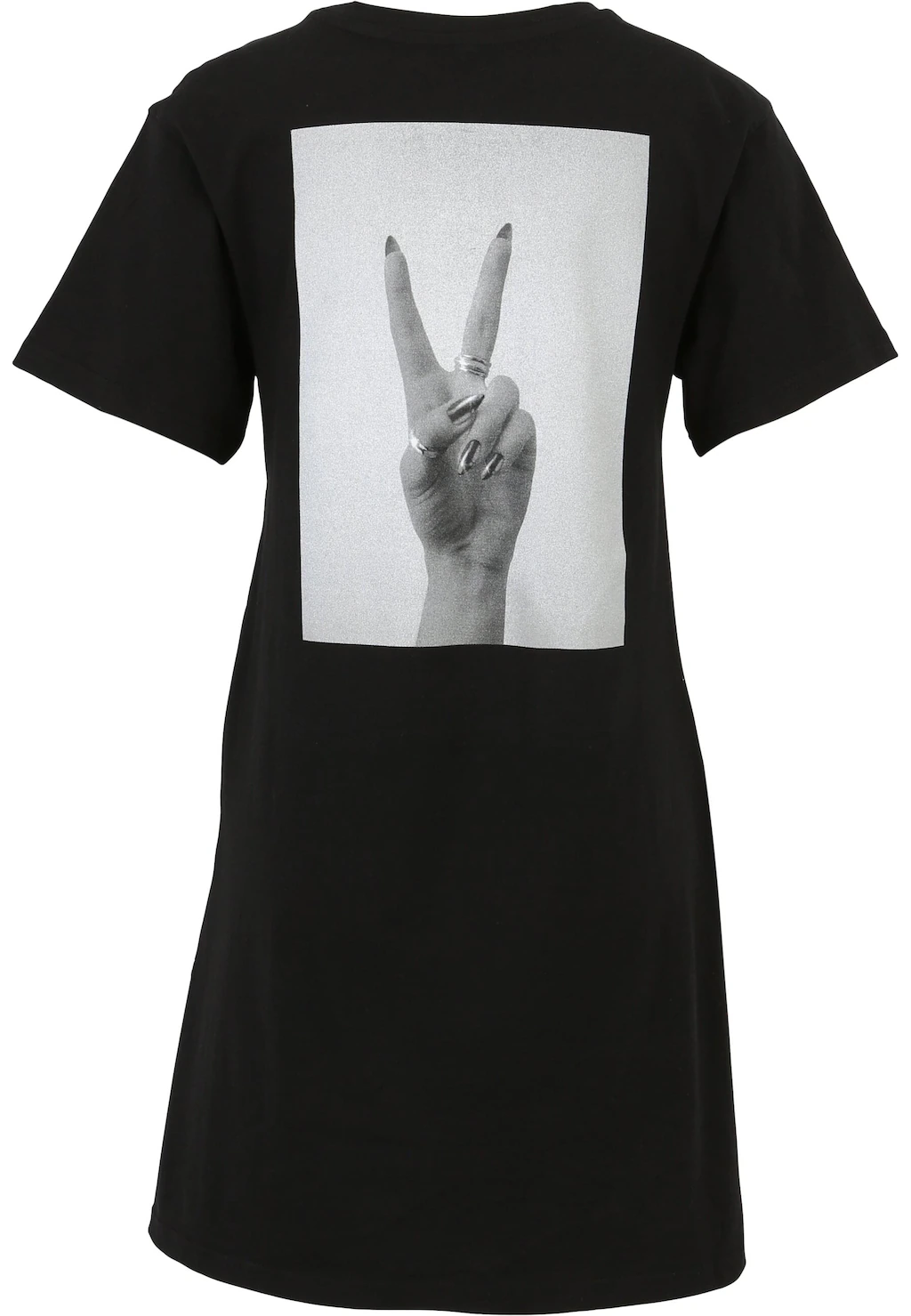 Miss Tee Shirtkleid "Miss Tee Girls Peace Hand Ladies Tee Dress", (1 tlg.) günstig online kaufen