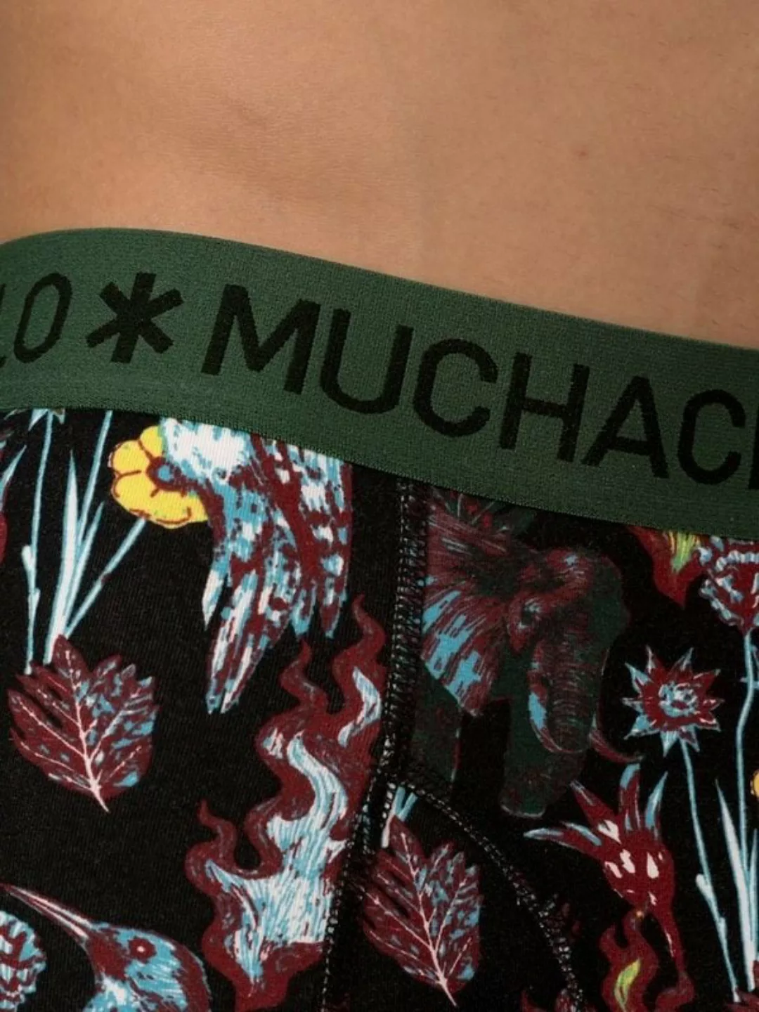 Muchachomalo Boxershorts 3er-Pack Animo Schwarz - Größe XXL günstig online kaufen