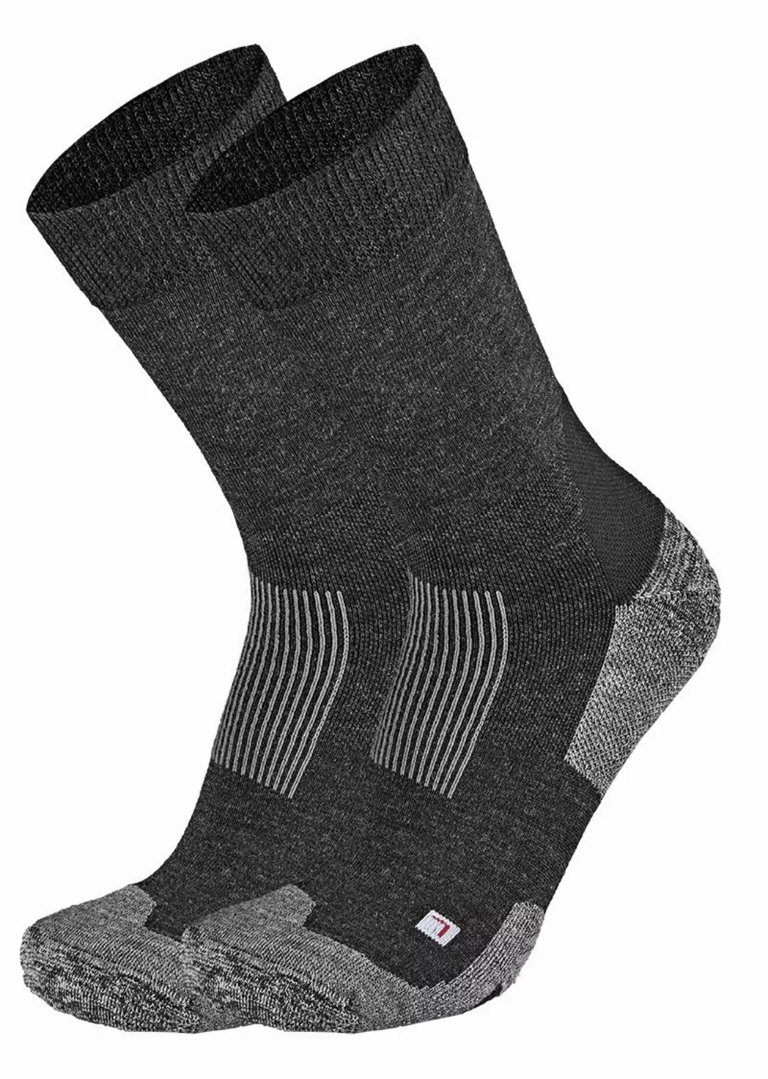 Areco Wandersocken Trekkingsocke Merinowolle Doppelpack (2-Paar) günstig online kaufen
