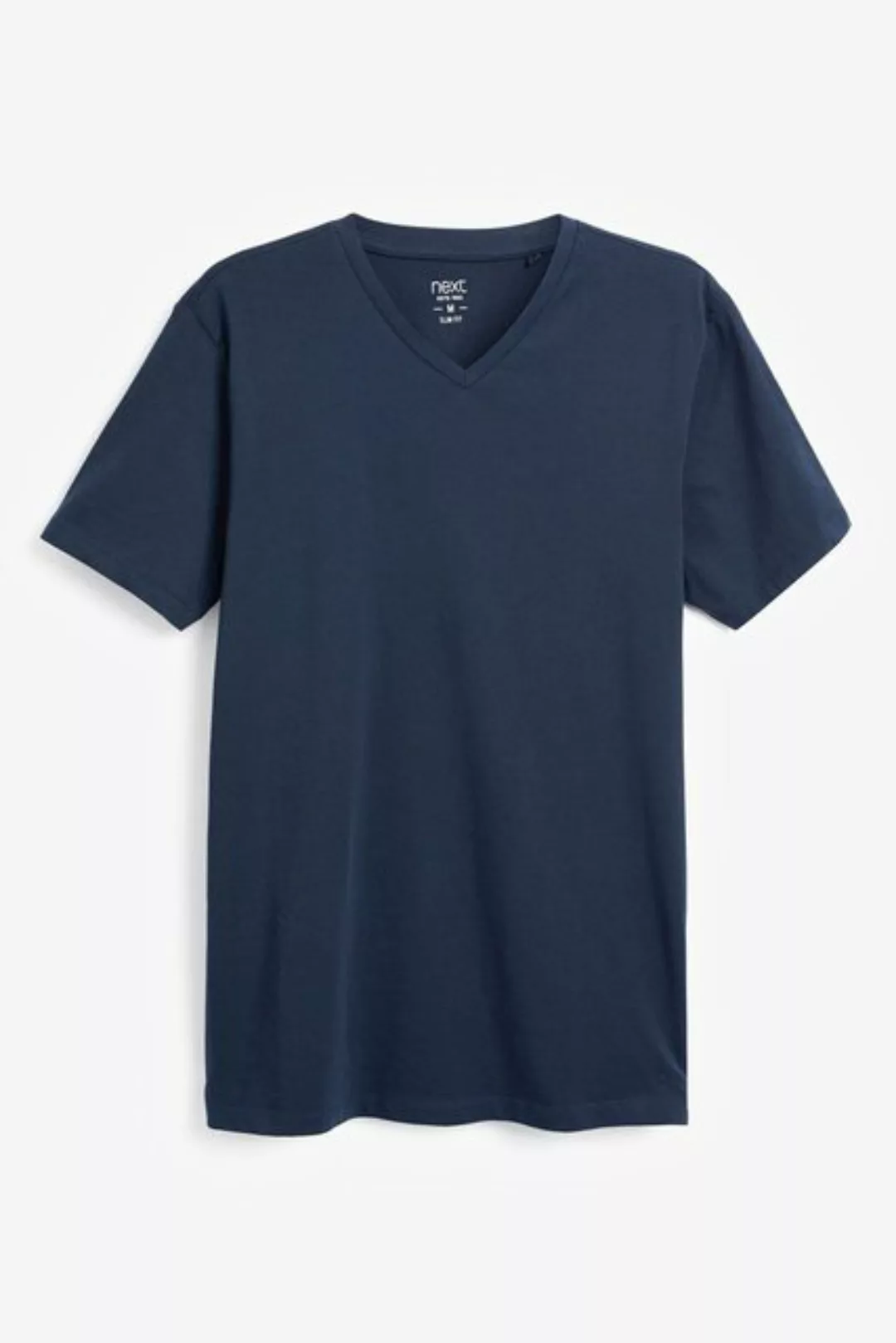 Next T-Shirt Slim Fit T-Shirt mit V-Ausschnitt (1-tlg) günstig online kaufen