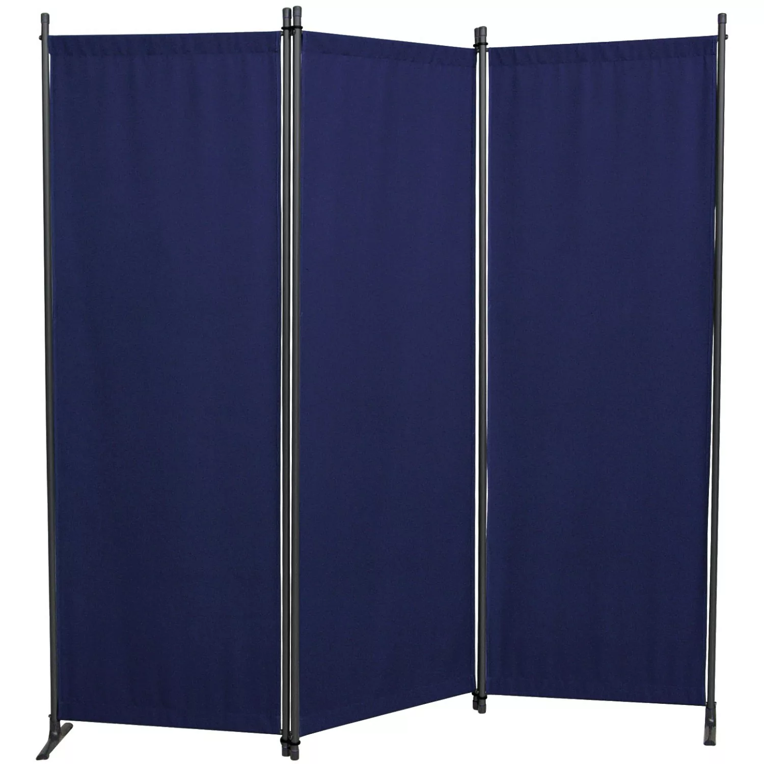 Angerer Paravent 3-tlg. Swingtex Blau günstig online kaufen