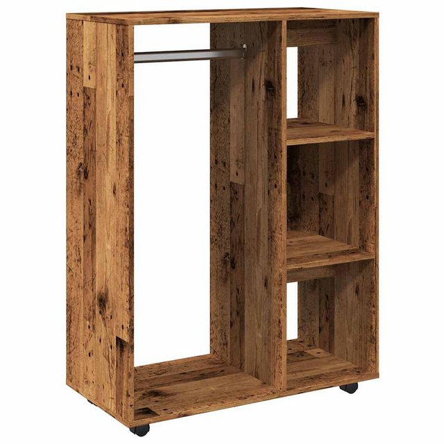 vidaXL Kleiderschrank Kleiderständer Altholz-Optik 80x40x110 cm Holzwerksto günstig online kaufen