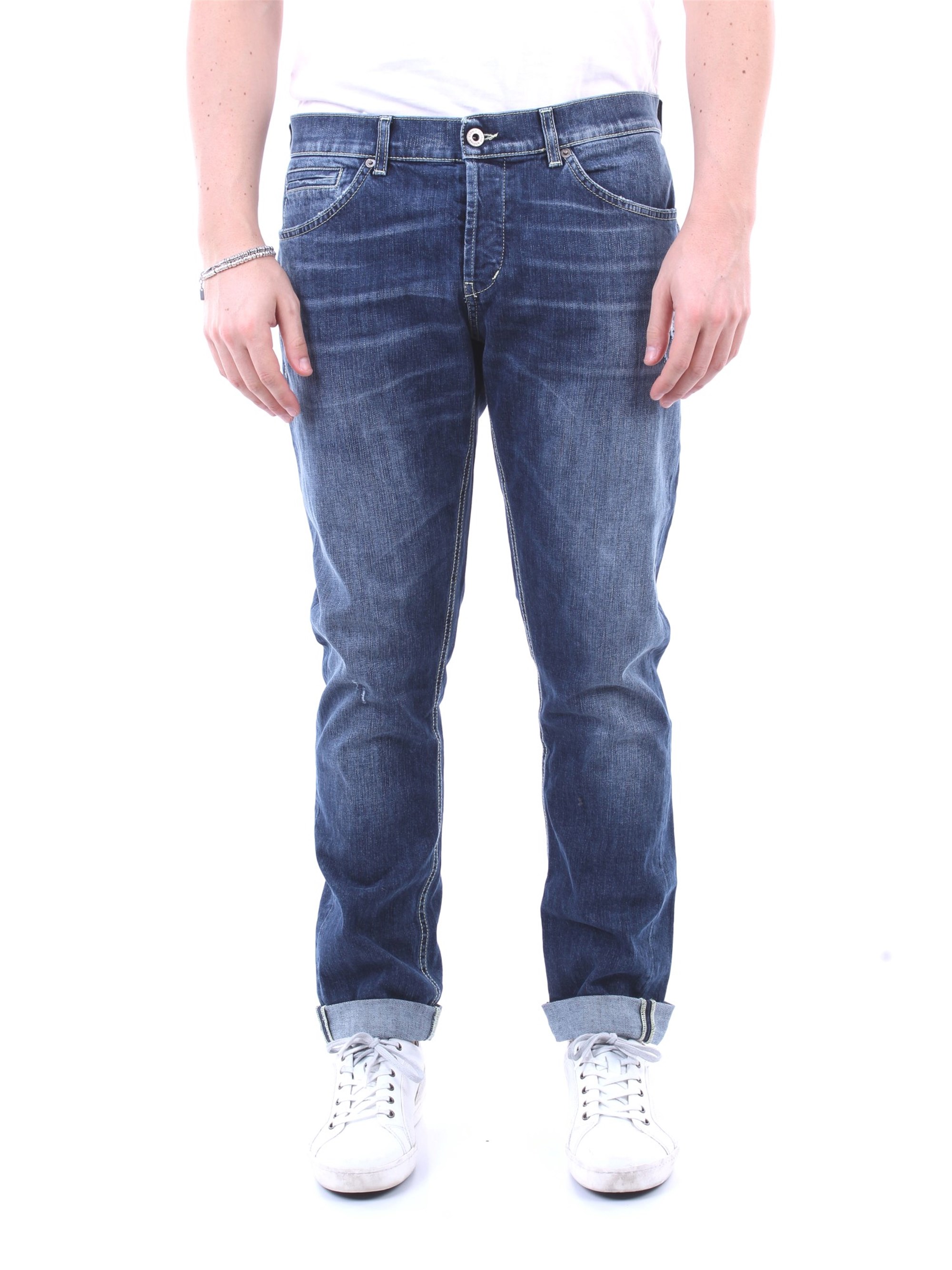 DONDUP dünn Herren Blue Jeans günstig online kaufen