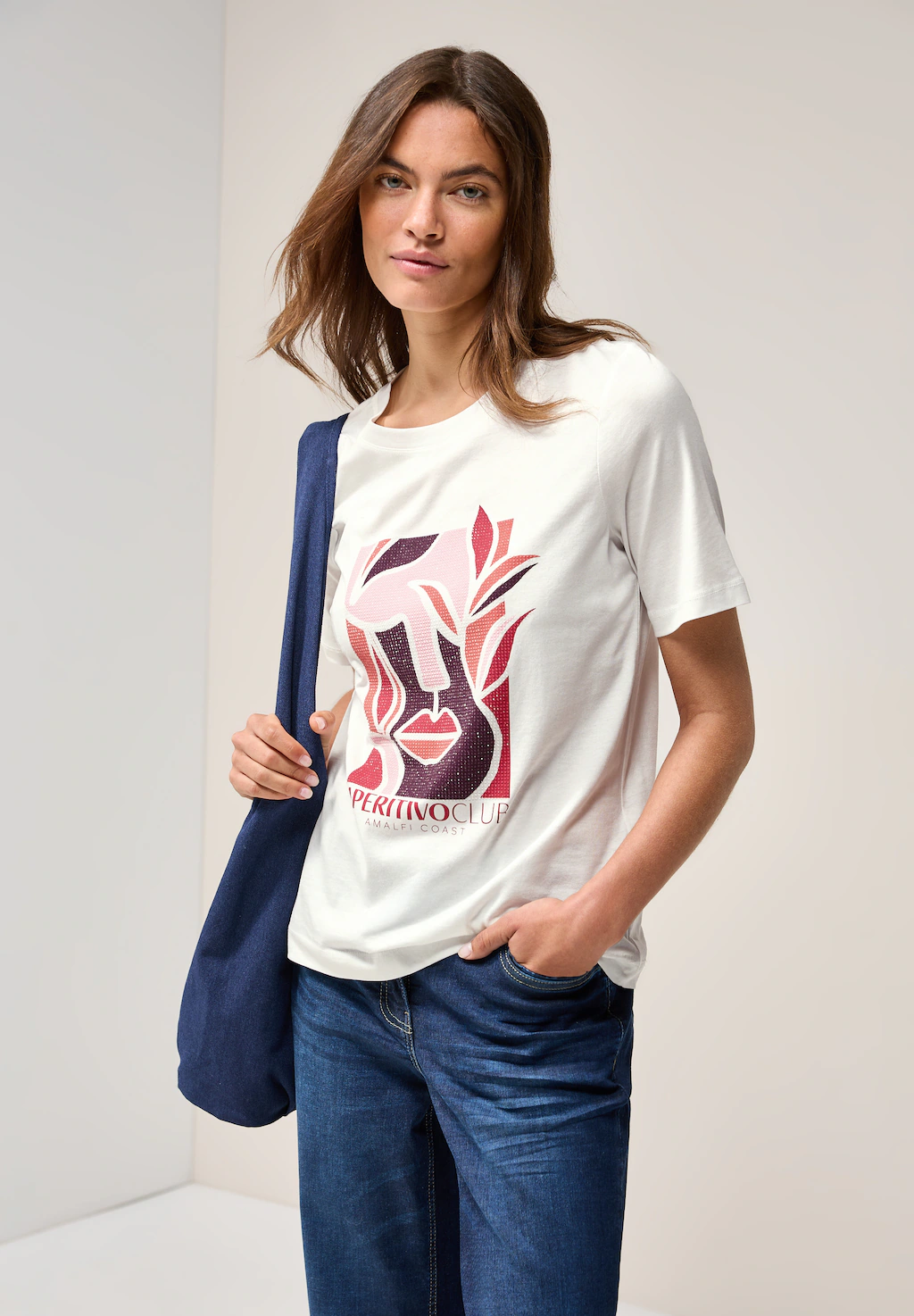 Cecil T-Shirt, mit Print günstig online kaufen