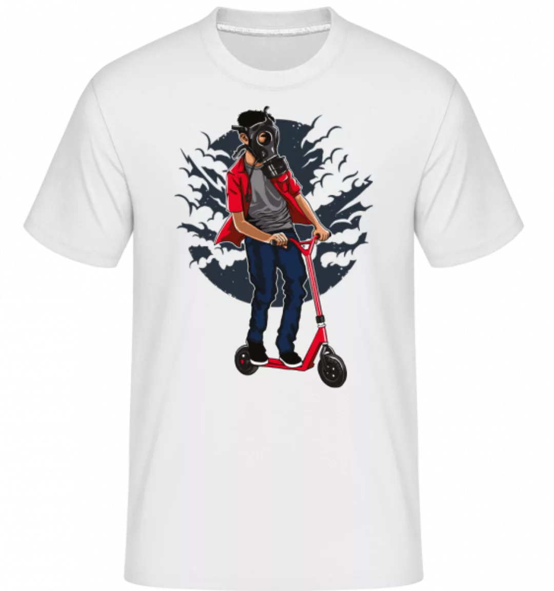 Gasmask Rider · Shirtinator Männer T-Shirt günstig online kaufen