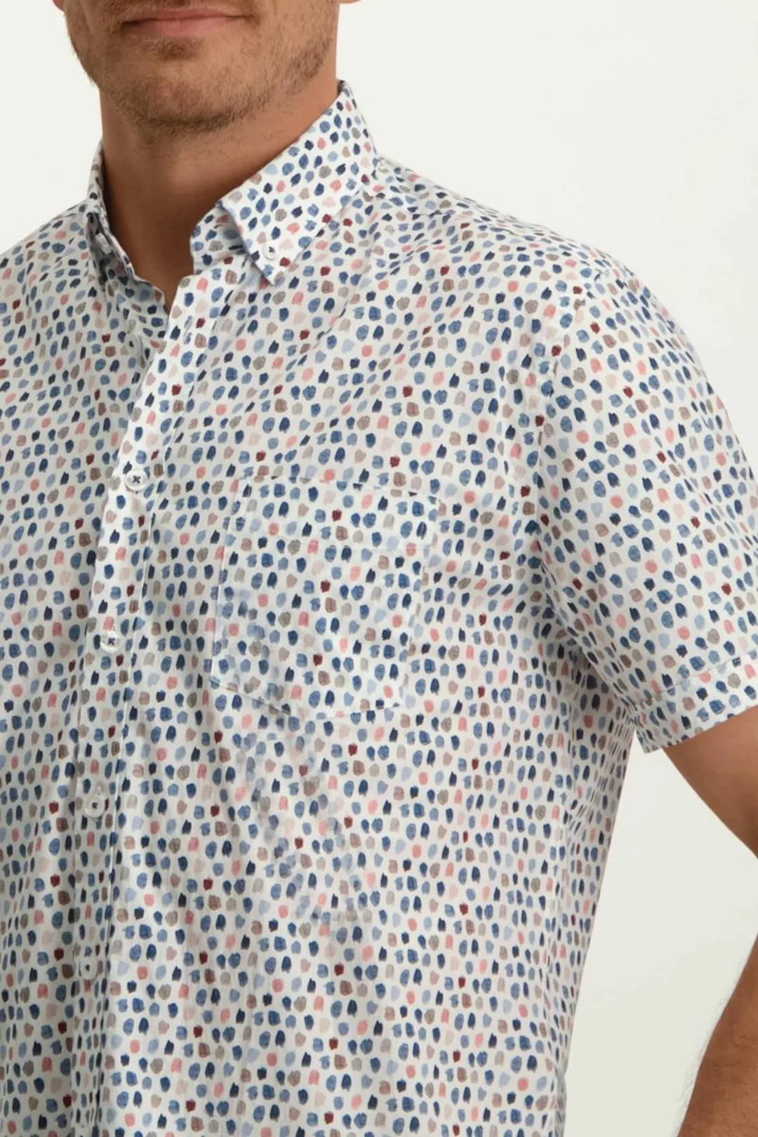 State Of Art Short Sleeve Hemd Multicolour - Größe L günstig online kaufen