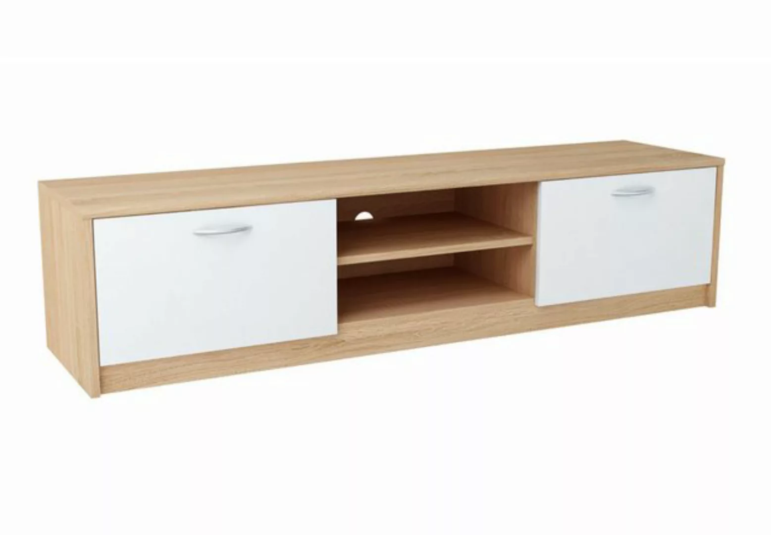 Home Collective TV-Schrank 160cm breit Lowboard mit matter Oberfläche Ferns günstig online kaufen