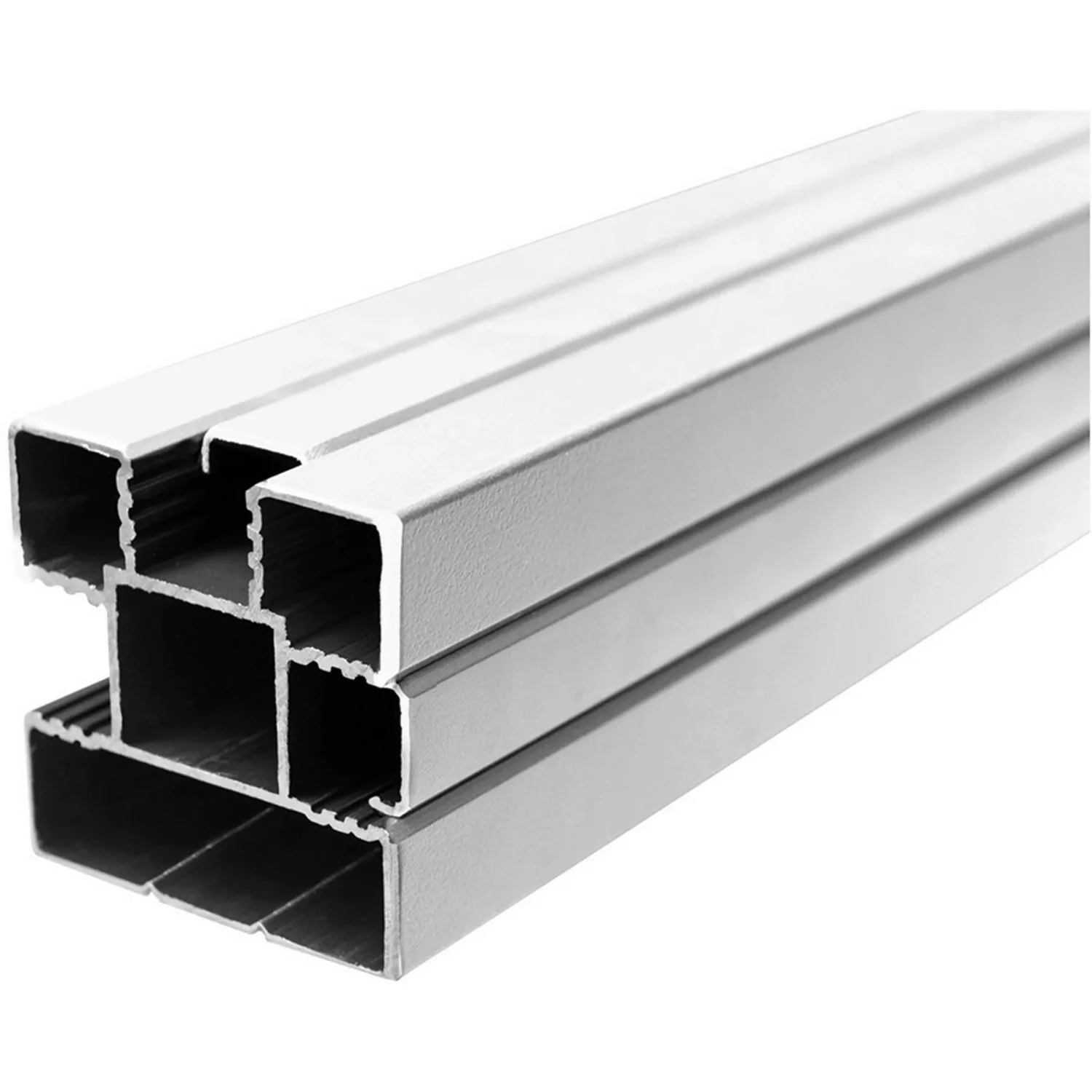 T&J Ecosteck-Pfosten Aluminium Silber 68 x 68 x 1800 mm günstig online kaufen