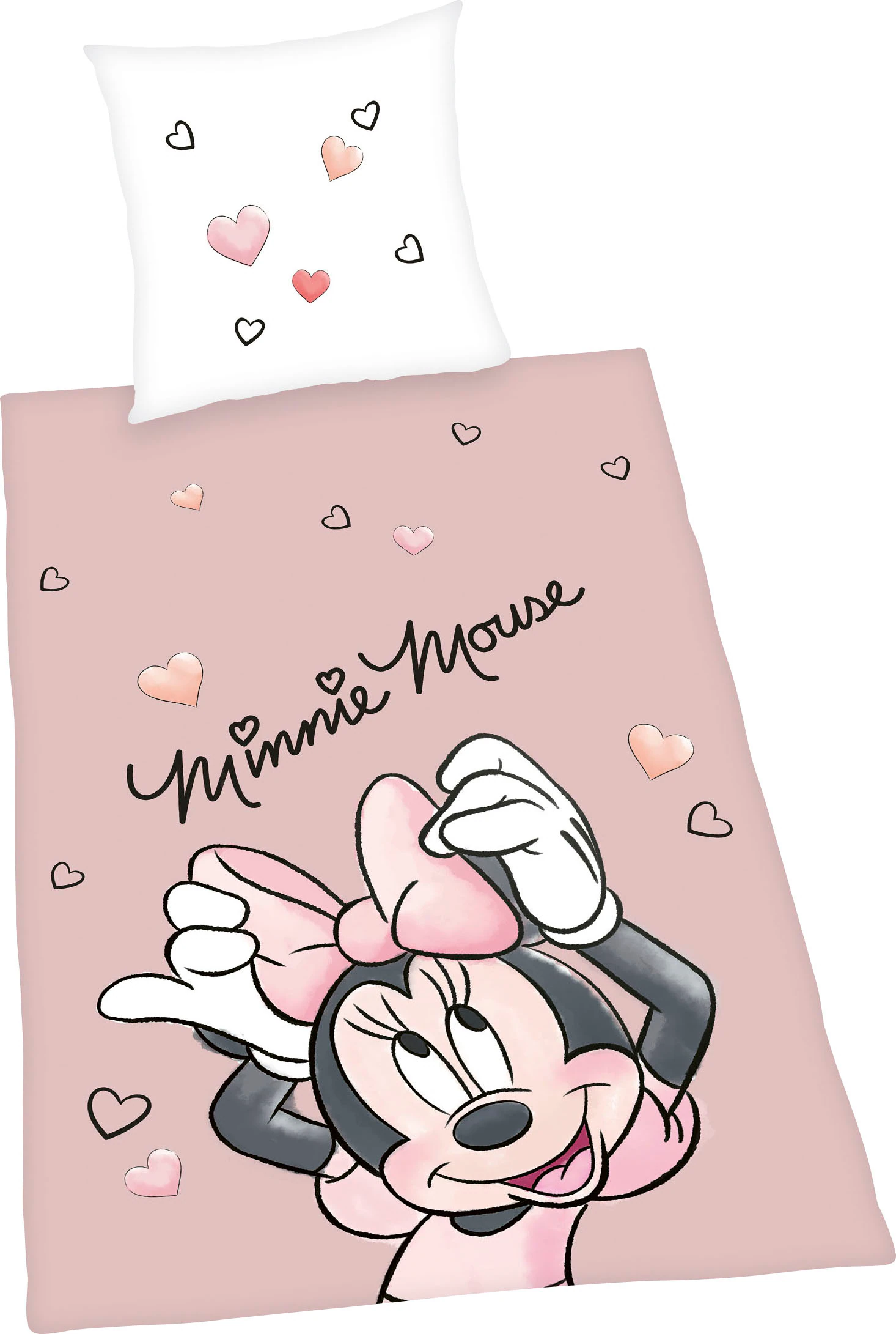 Disney Kinderbettwäsche »Disney´s Minnie Mouse«, mit tollem Minnie Mouse Mo günstig online kaufen