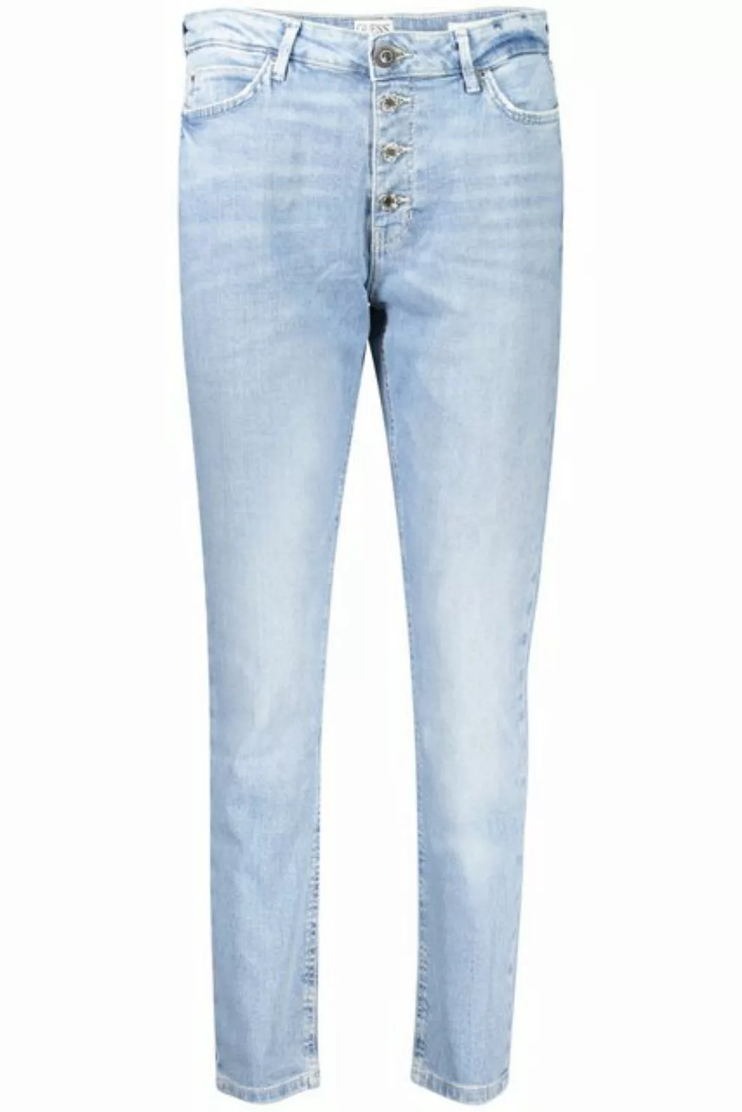 GUESS JEANS 5-Pocket-Jeans Damen Jeans Denim Blau: Skinny High, 5 Taschen, günstig online kaufen