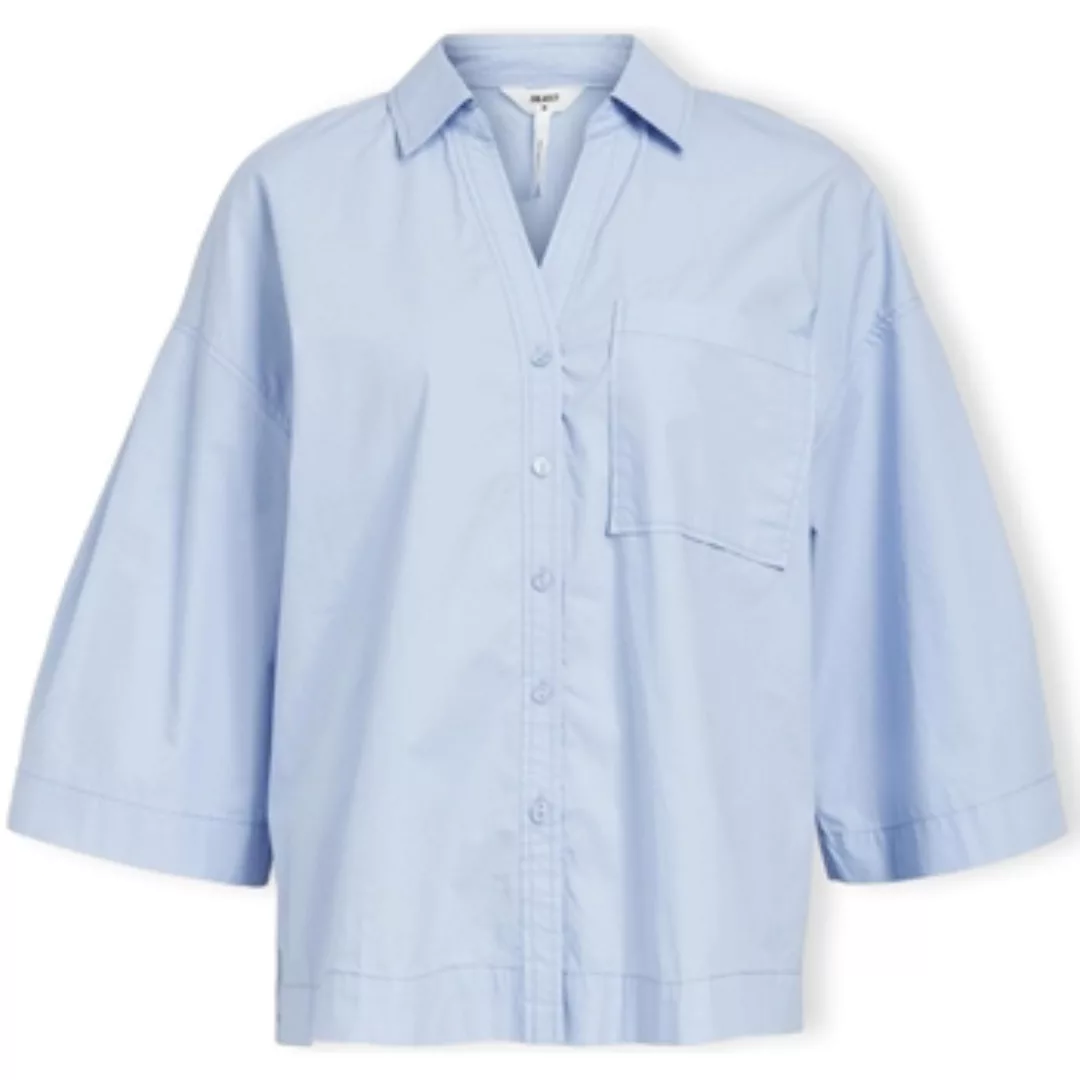 Object  Blusen Demi Shirt 3/4 - Brunnera Blue günstig online kaufen
