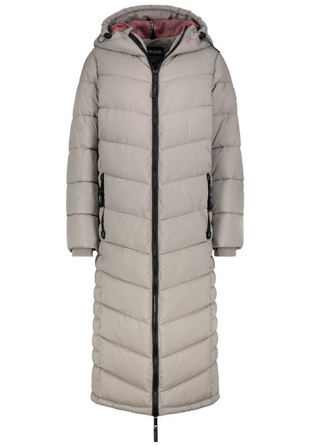 SUBLEVEL Steppjacke Damen Mantel mit Kapuze extra lange Winter Jacke Parka günstig online kaufen