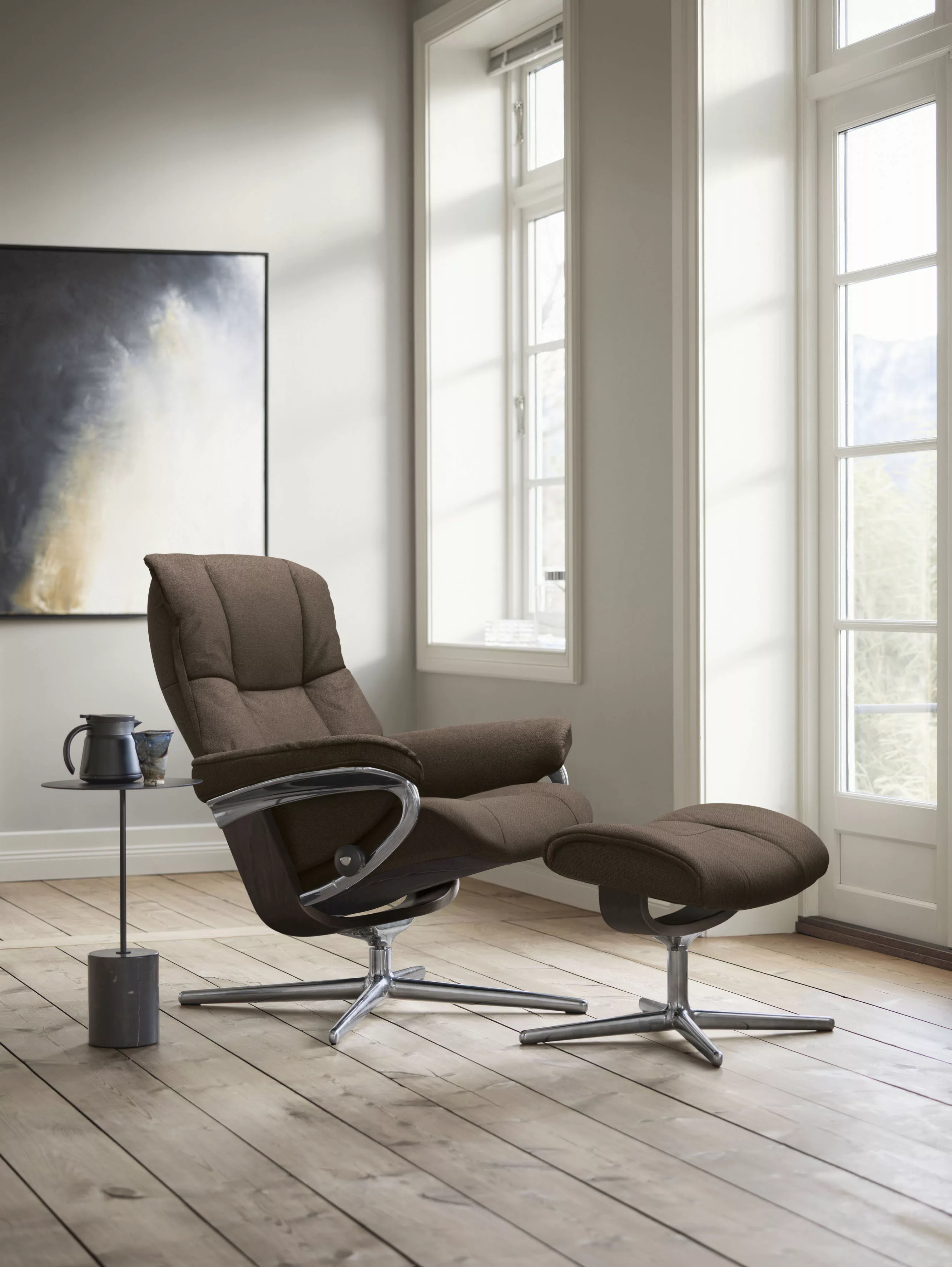 Stressless® Relaxsessel »Mayfair«, (Set, Relaxsessel mit Hocker), mit Hocke günstig online kaufen