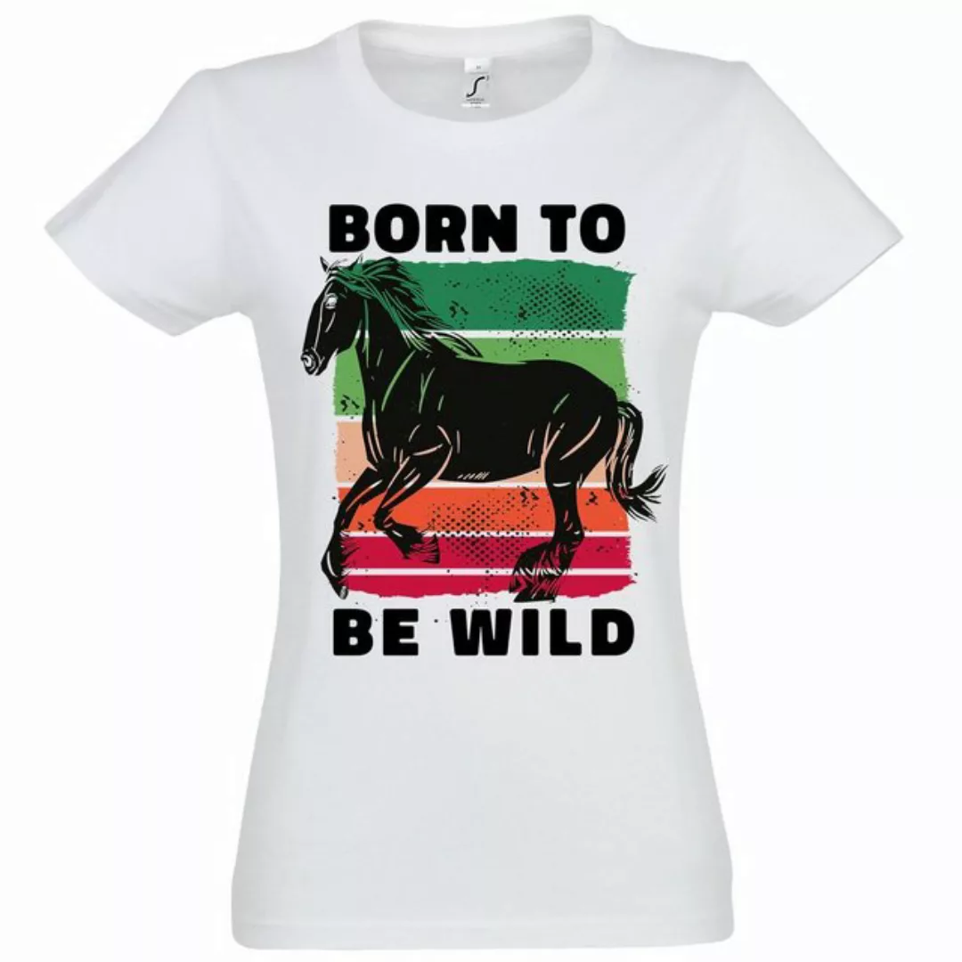 Youth Designz T-Shirt Born To Be Wild Damen Shirt mit trendigem Frontprint günstig online kaufen