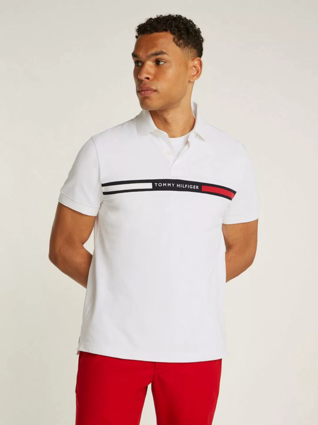 Tommy Hilfiger Poloshirt HILFIGER CHEST INSERT REG POLO günstig online kaufen