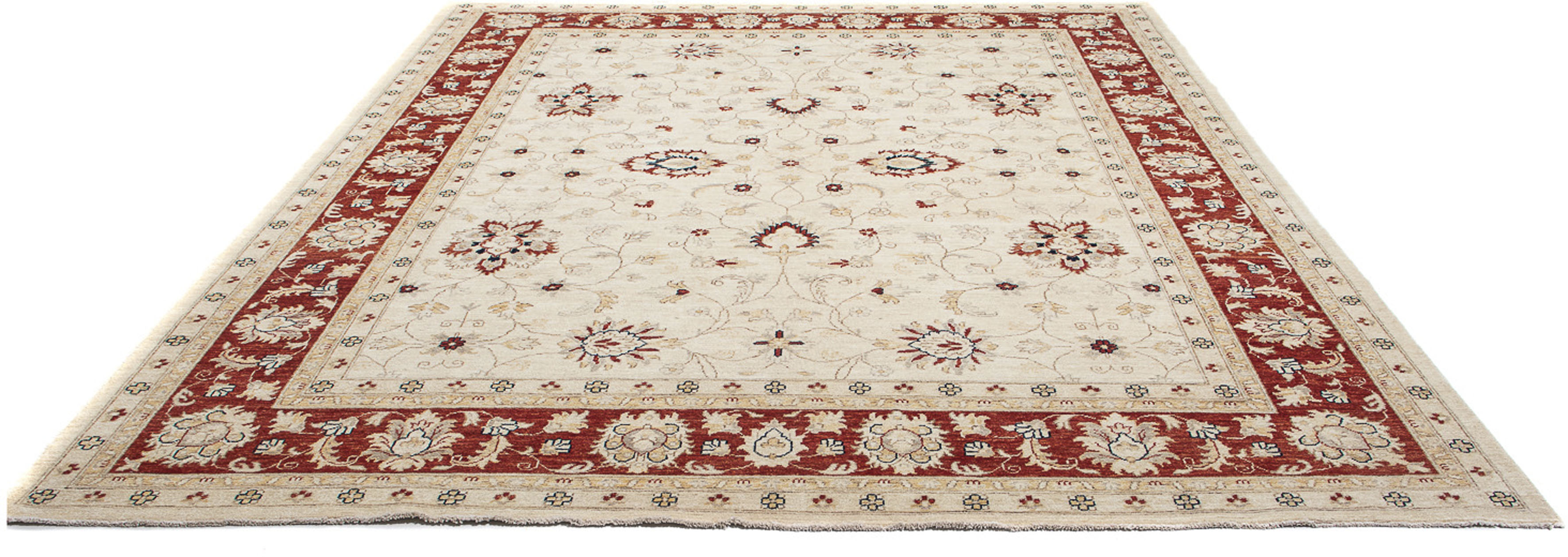 morgenland Orientteppich »Ziegler - 297 x 246 cm - beige«, rechteckig, Wohn günstig online kaufen