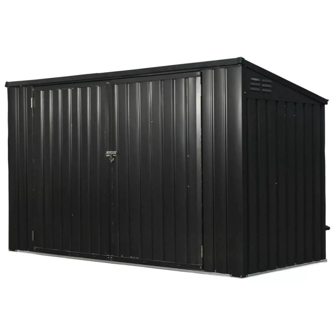 Westmann Mülltonnenbox 5x3 anthrazit B/H/T: ca. 172x131x100 cm günstig online kaufen