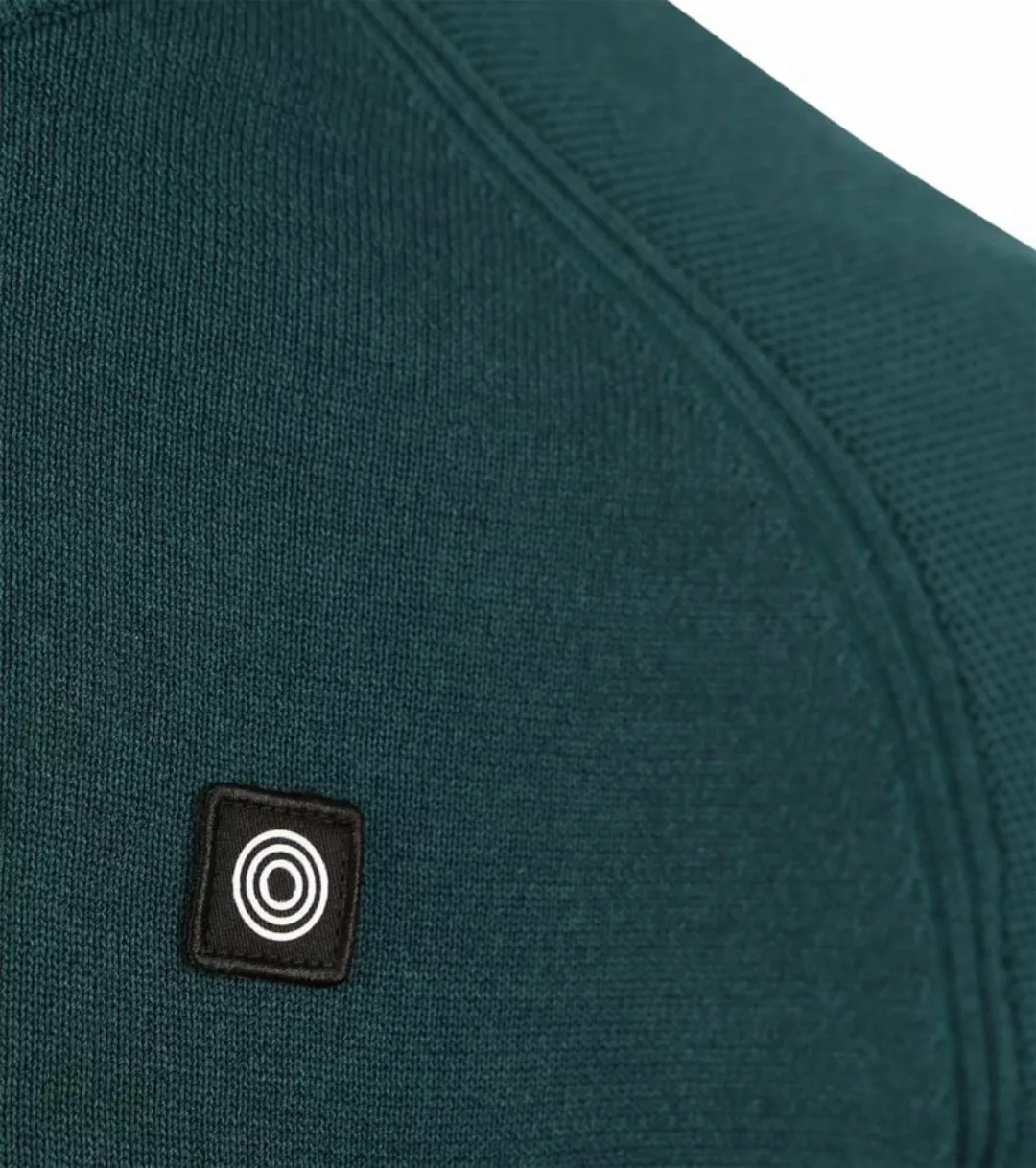 Blue Industry Half Zip Pullover Dunkelgrün - Größe L günstig online kaufen