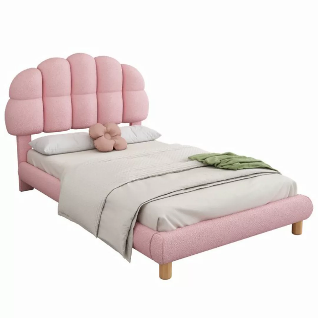 Romance Kinderbett Einzelbett Jugendbett Polsterbett Holzlattenrost Sherpa günstig online kaufen