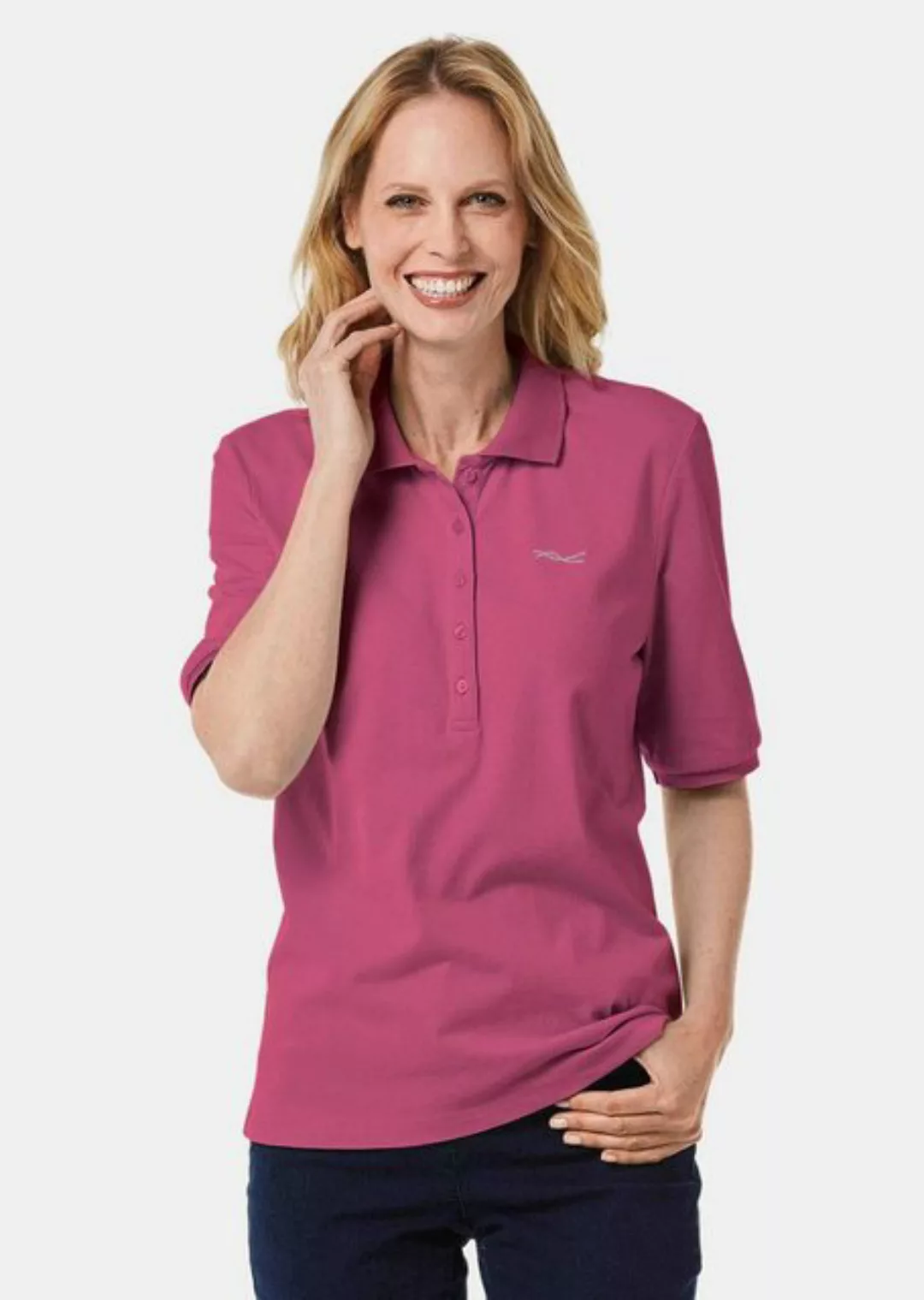 GOLDNER Poloshirt Poloshirt in hochwertiger Pikee-Qualität günstig online kaufen