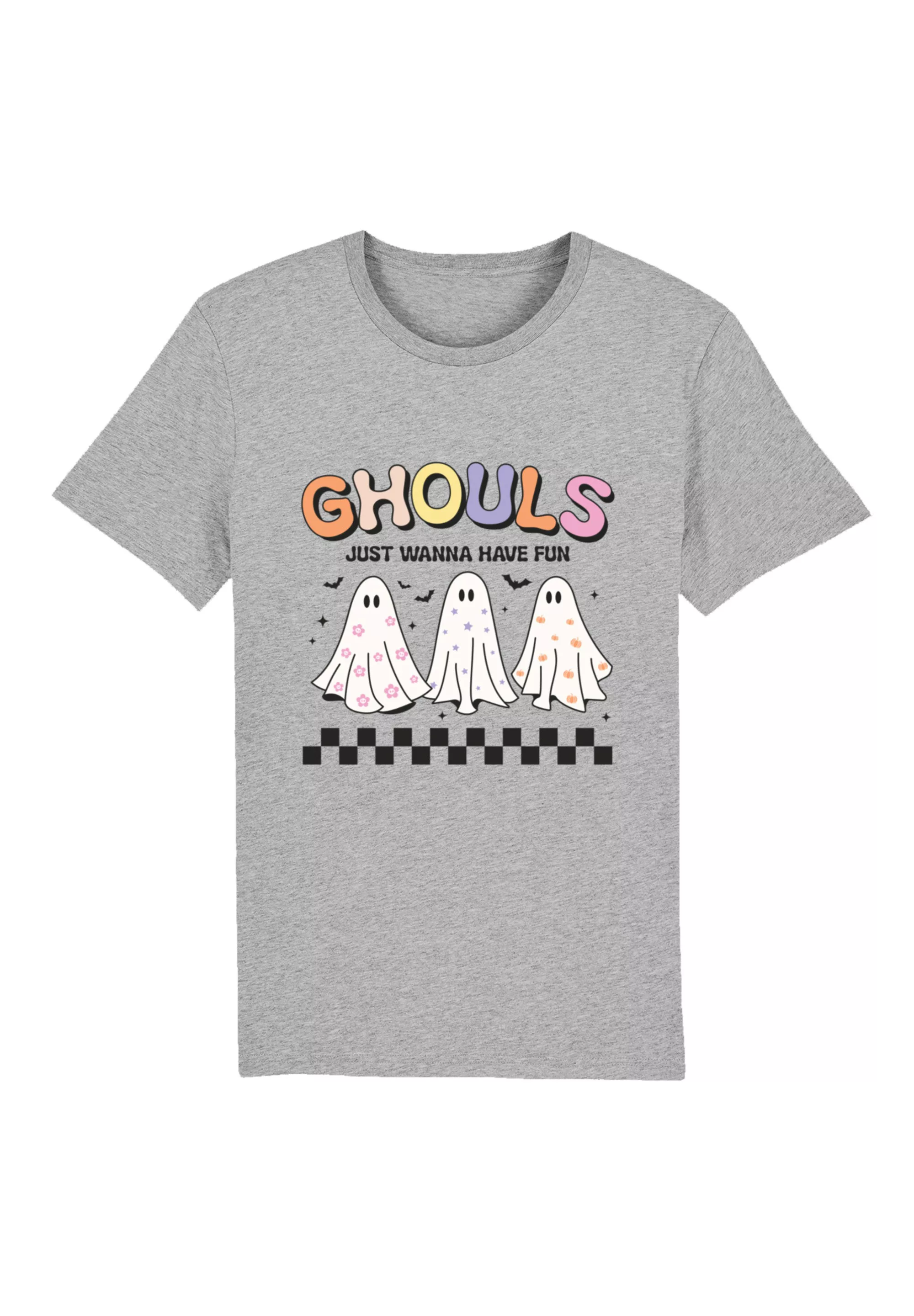 F4NT4STIC T-Shirt "Retro Halloween Ghouls just wanna have fun", Premium Qua günstig online kaufen