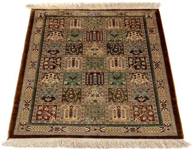 morgenland Orientteppich »Perser - Ghom - 77 x 55 cm - mehrfarbig«, rechtec günstig online kaufen
