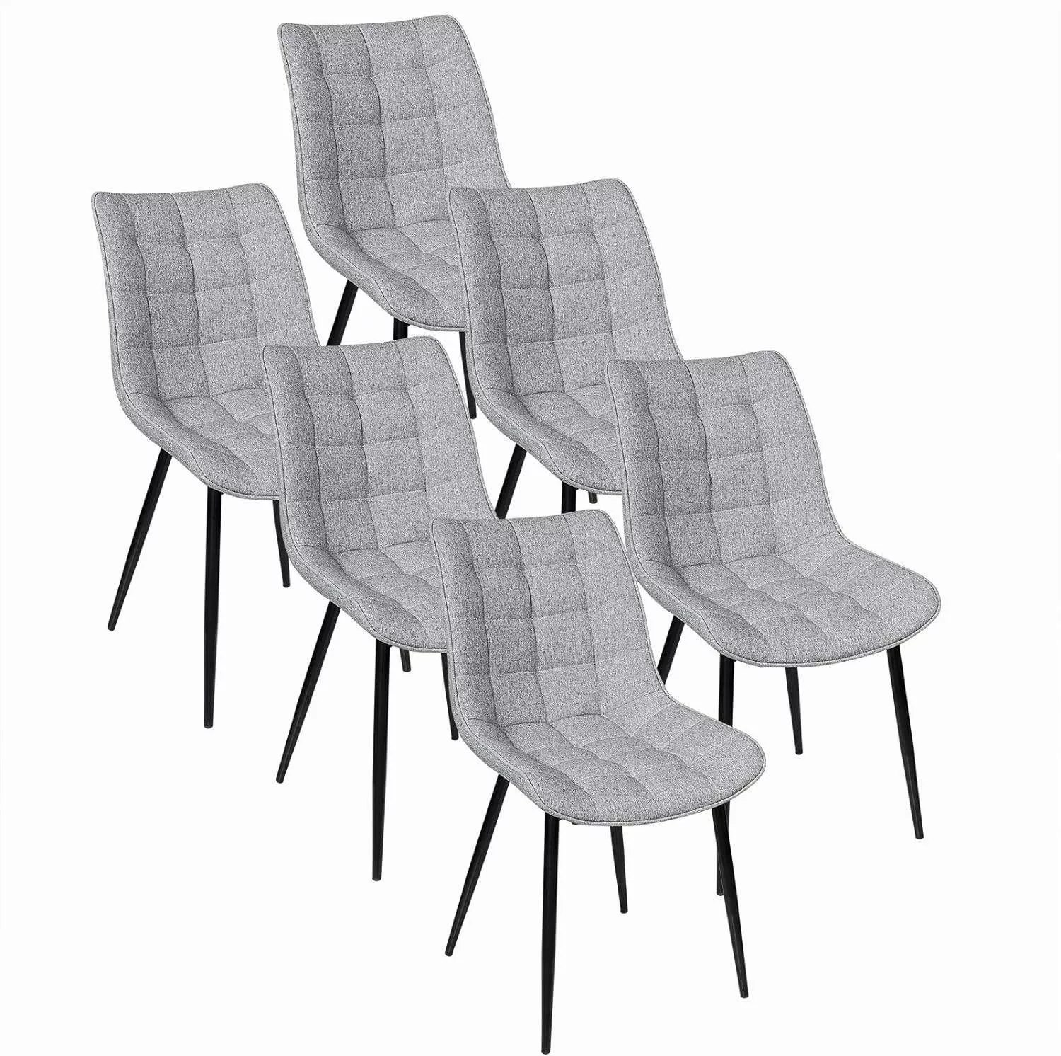 Woltu 4-Fußstuhl (6 St), Polsterstuhl mit günstig online kaufen