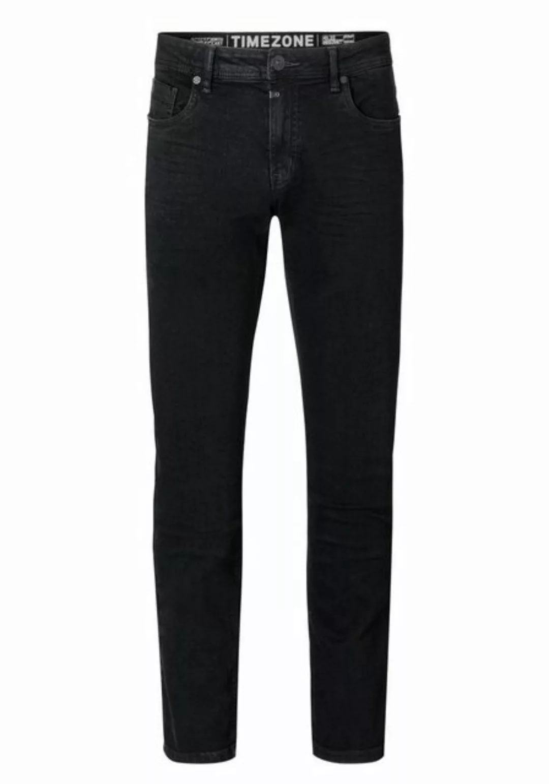 TIMEZONE Herren Jeans EduardoTZ - Slim Fit - Schwarz - Black Black Wash günstig online kaufen