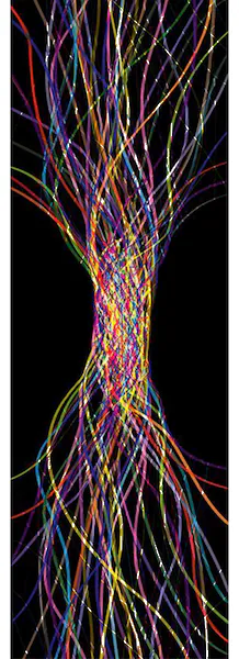 Architects Paper Fototapete »Cable Tangle Black«, Vlies, Wand, Schräge günstig online kaufen