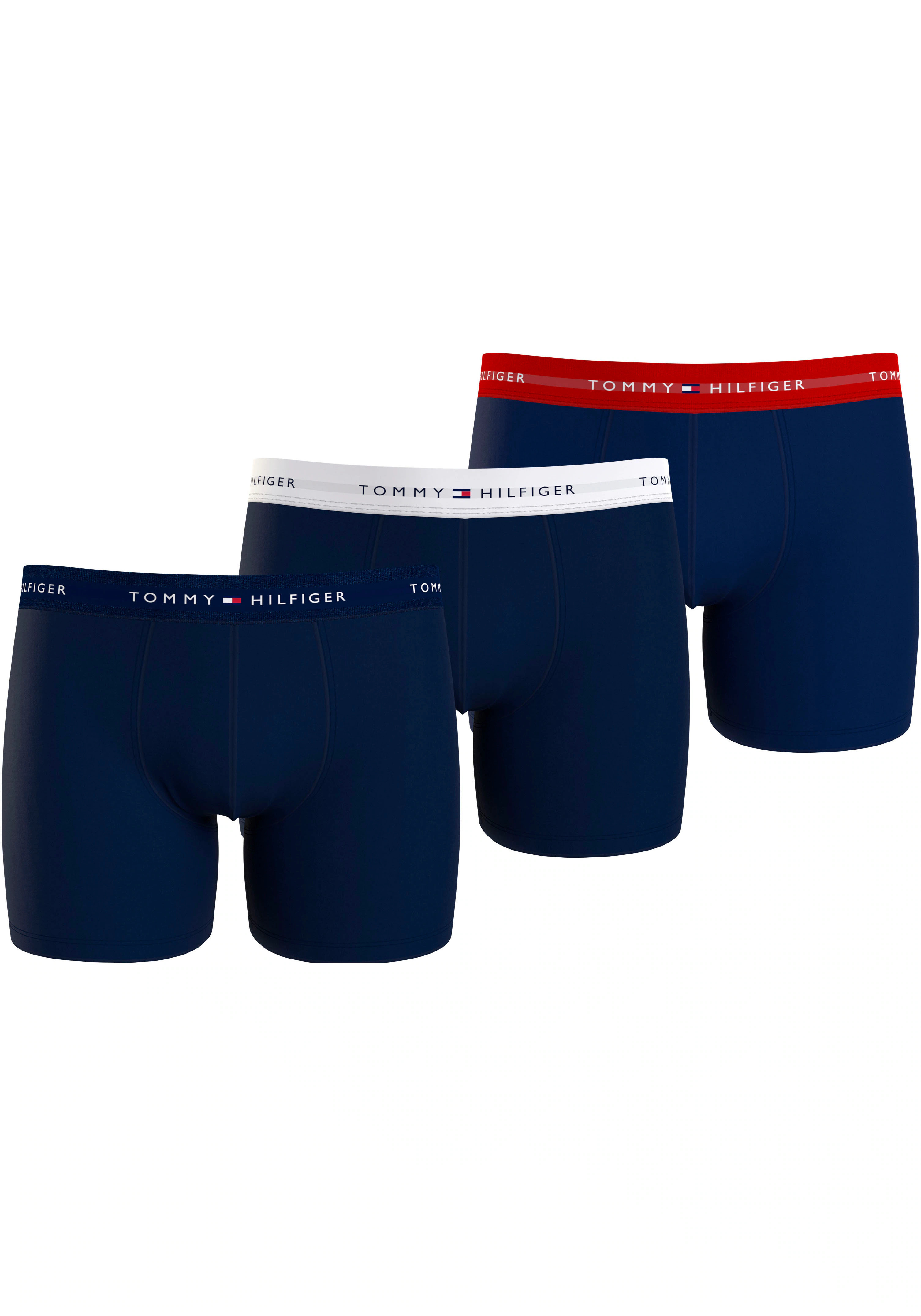 Tommy Hilfiger Underwear Boxershorts "3P BOXER BRIEF WB", (Packung, 3 St., günstig online kaufen