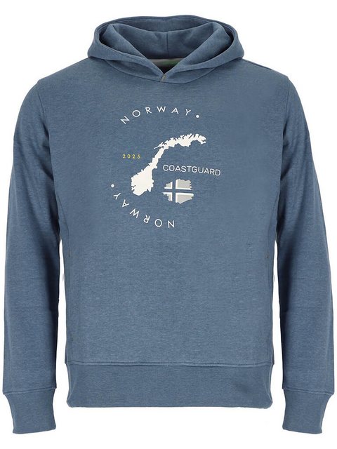 Coastguard Kapuzenpullover Herren Sweathoody mit Frontprint Norway und seit günstig online kaufen