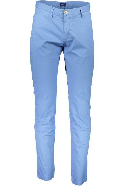 Gant 5-Pocket-Hose Elegante blaue Herrenhose mit Taschen und Logo-Detail günstig online kaufen