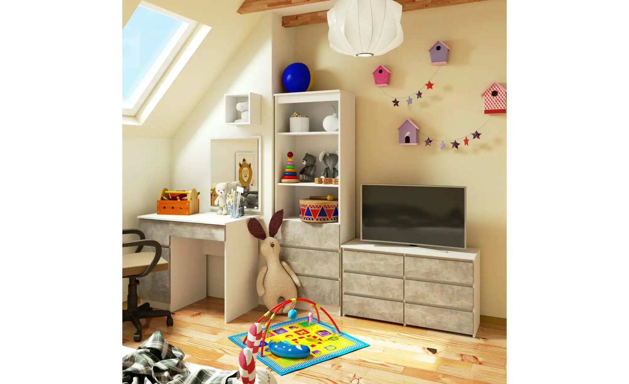 Kommode  Carla ¦ holzfarben ¦ Maße (cm): B: 100 H: 57 Kommoden & Sideboards günstig online kaufen