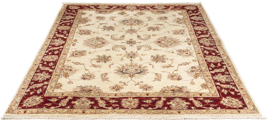 morgenland Orientteppich »Ziegler - 199 x 155 cm - beige«, rechteckig, Wohn günstig online kaufen
