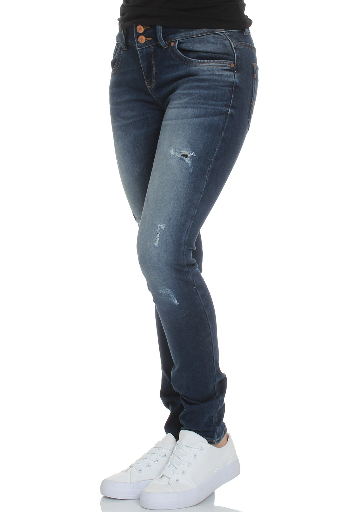 LTB Damen Jeans MOLLY M Jia Wash Dunkelblau günstig online kaufen