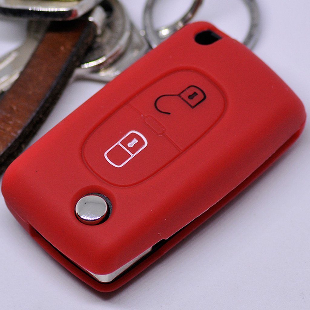 mt-key Schlüsseltasche Autoschlüssel Softcase Silikon Schutzhülle günstig online kaufen