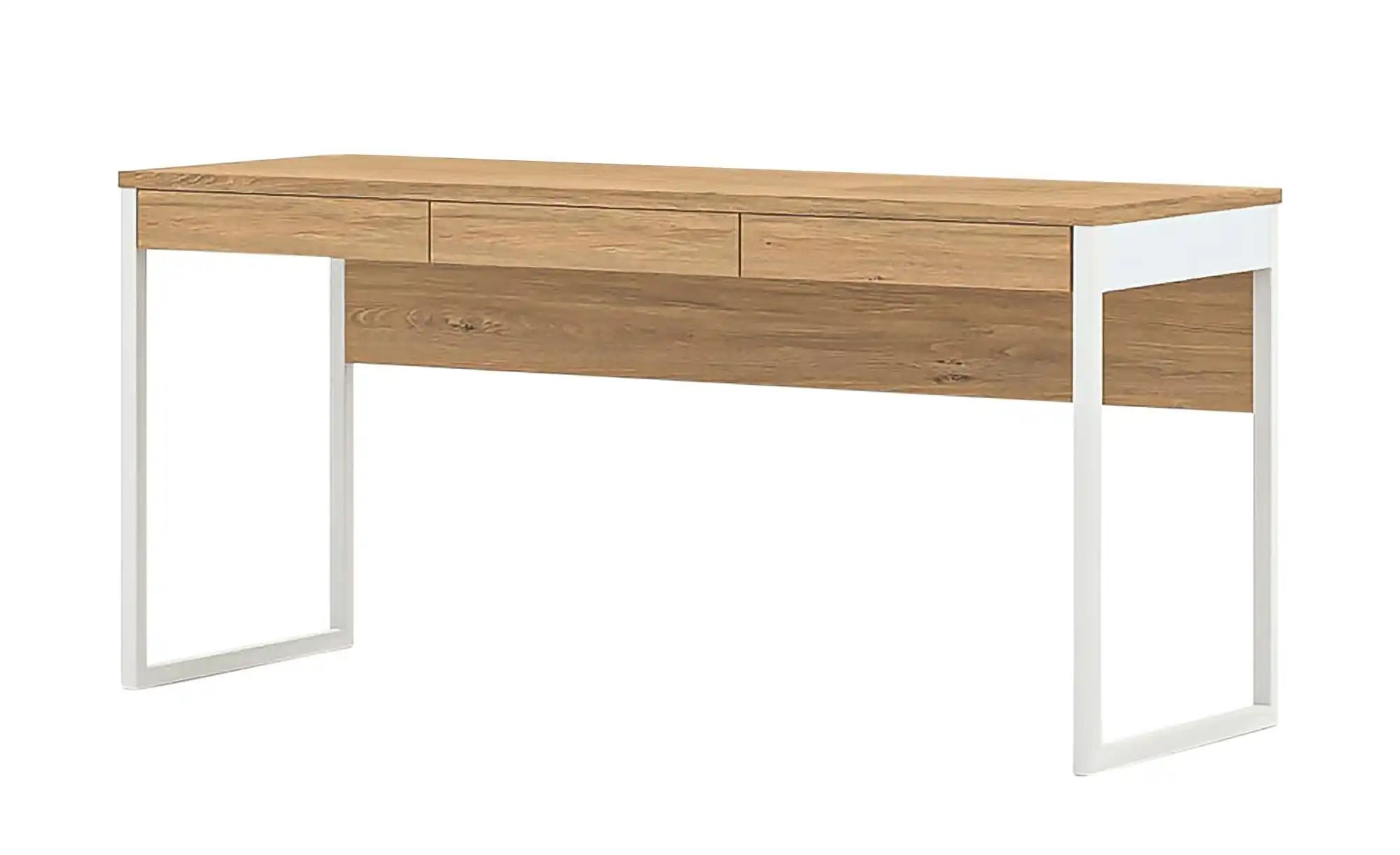 Schreibtisch  White Oak ¦ holzfarben ¦ Maße (cm): B: 160 H: 80 Tische > Sch günstig online kaufen