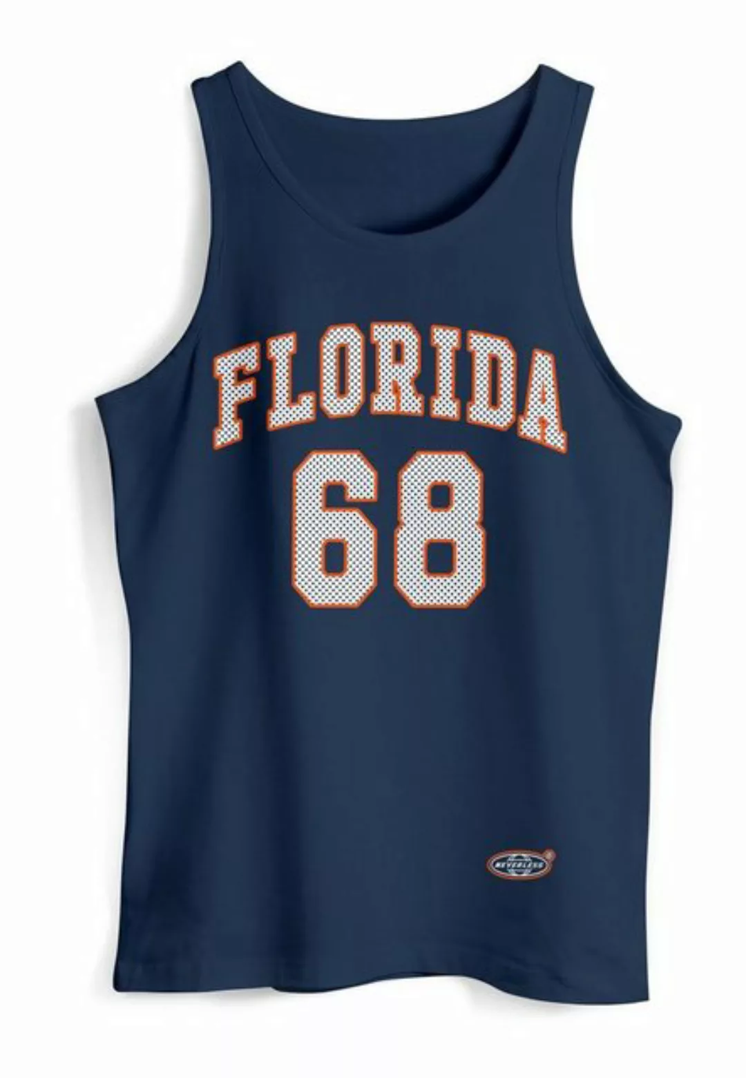 Neverless Tanktop Herren Tank-Top Print Florida 86 Trikot College Style Bas günstig online kaufen