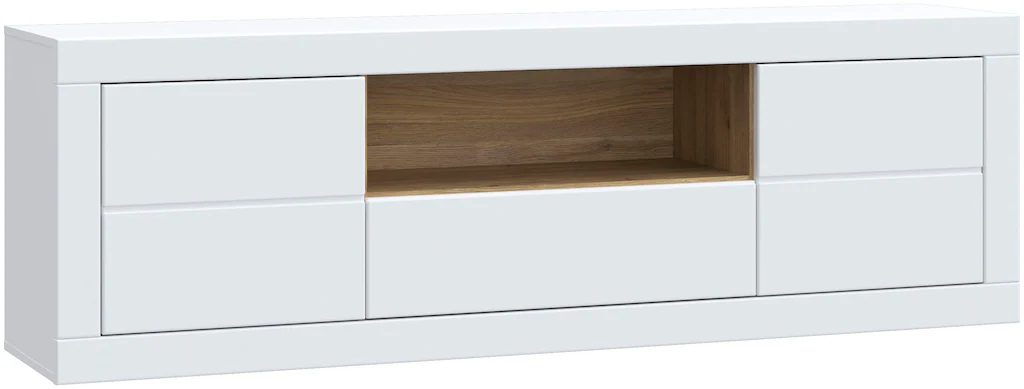 FORTE Lowboard "LefkadasTV-Board, TV-Schrank", TV-Board, viel Platz, Push t günstig online kaufen