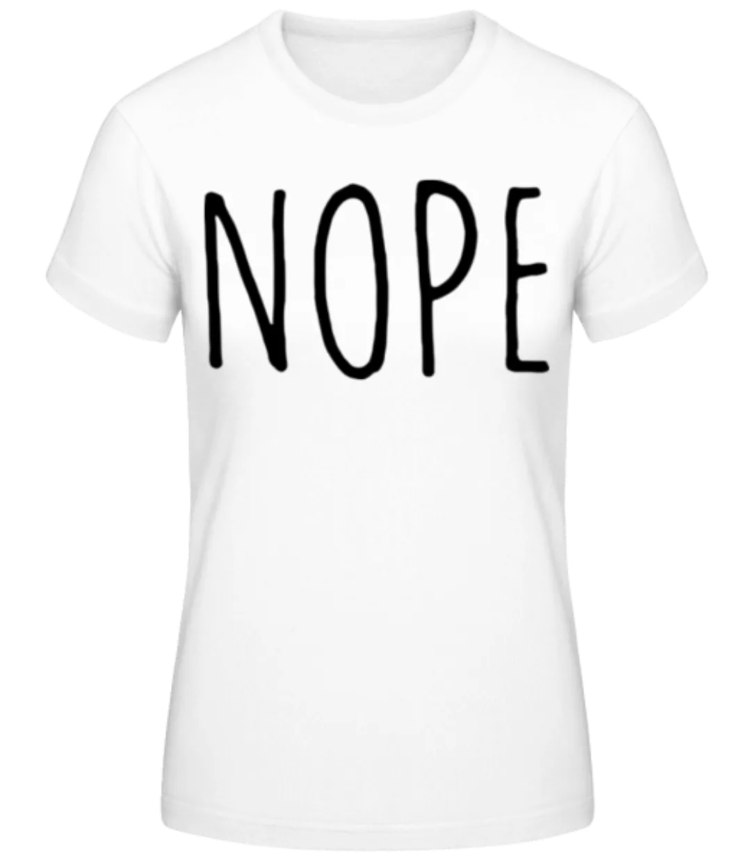 Nope · Frauen Basic T-Shirt günstig online kaufen