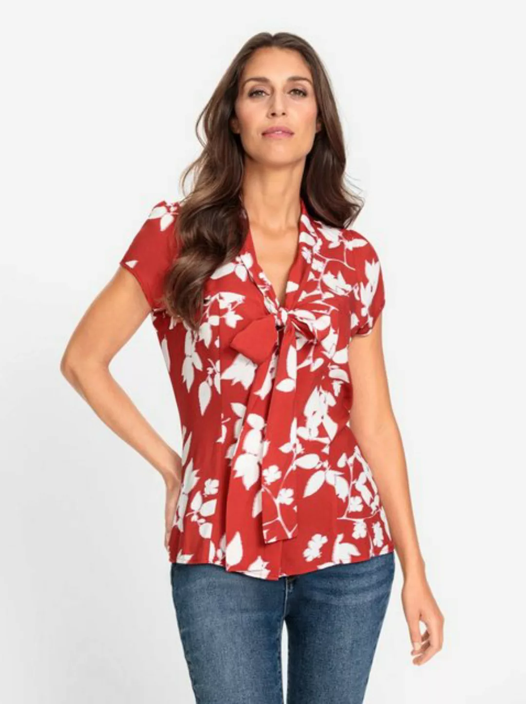 heine Klassische Bluse Druckbluse günstig online kaufen