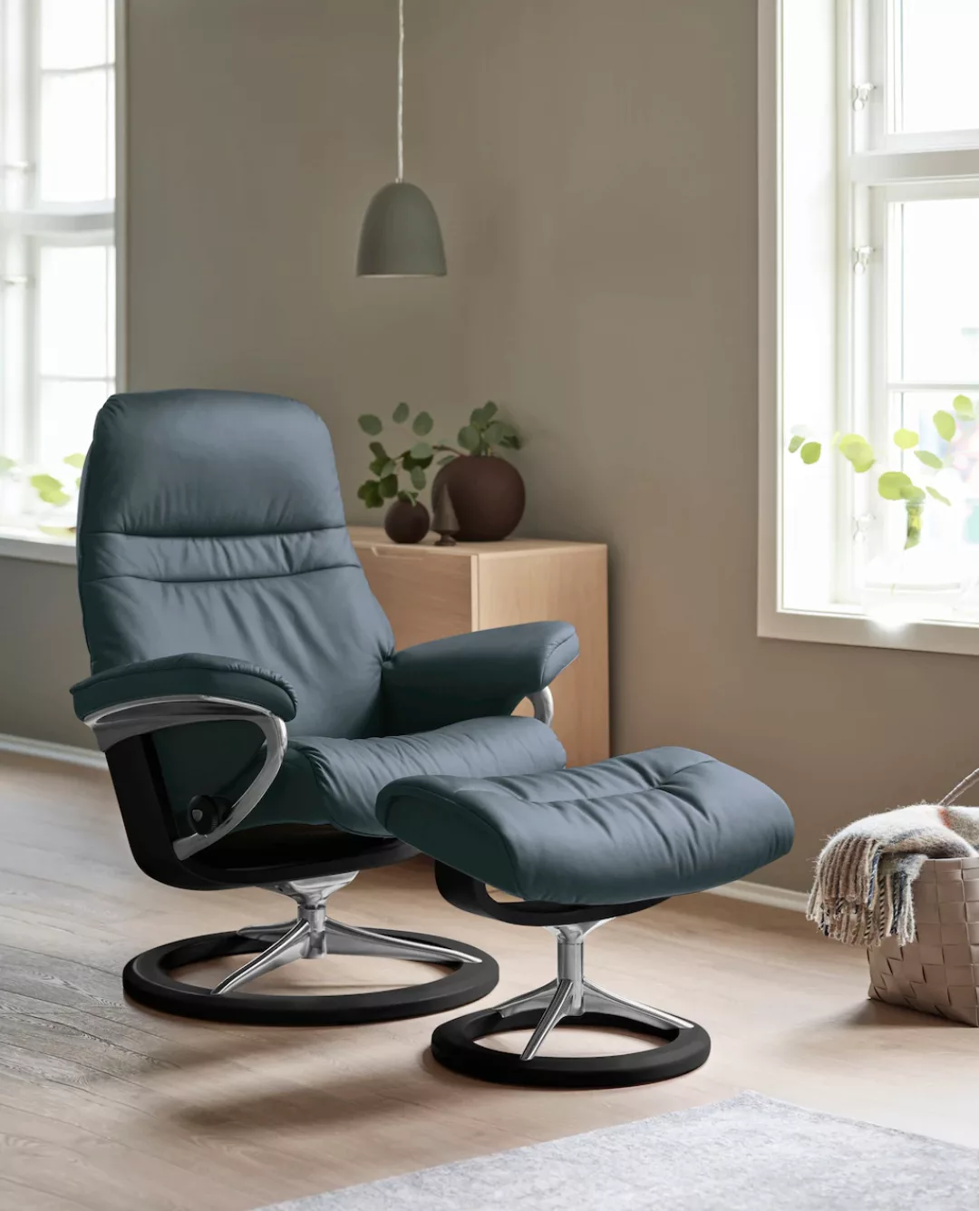 Stressless Relaxsessel "Sunrise", mit Signature Base, Größe M, Gestell Schw günstig online kaufen